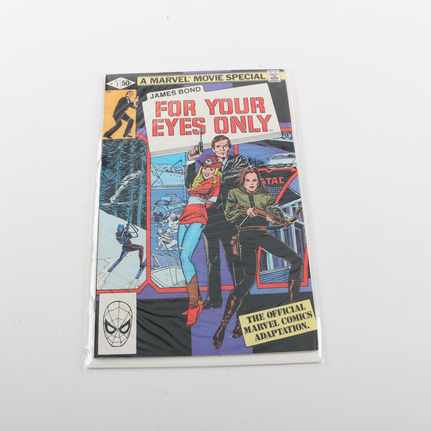 1981 Marvel Movie Special "James Bond: For Your Eyes Only" Issue #1