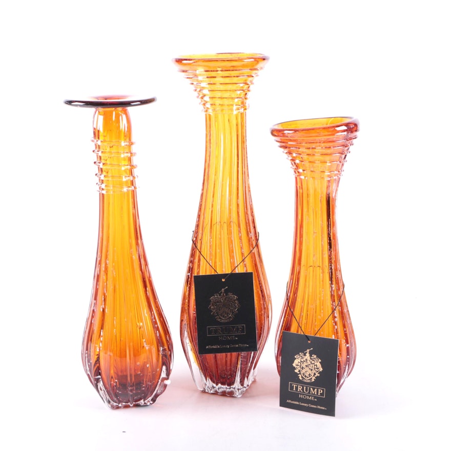 Trump Home "Westchester" Glass Vases
