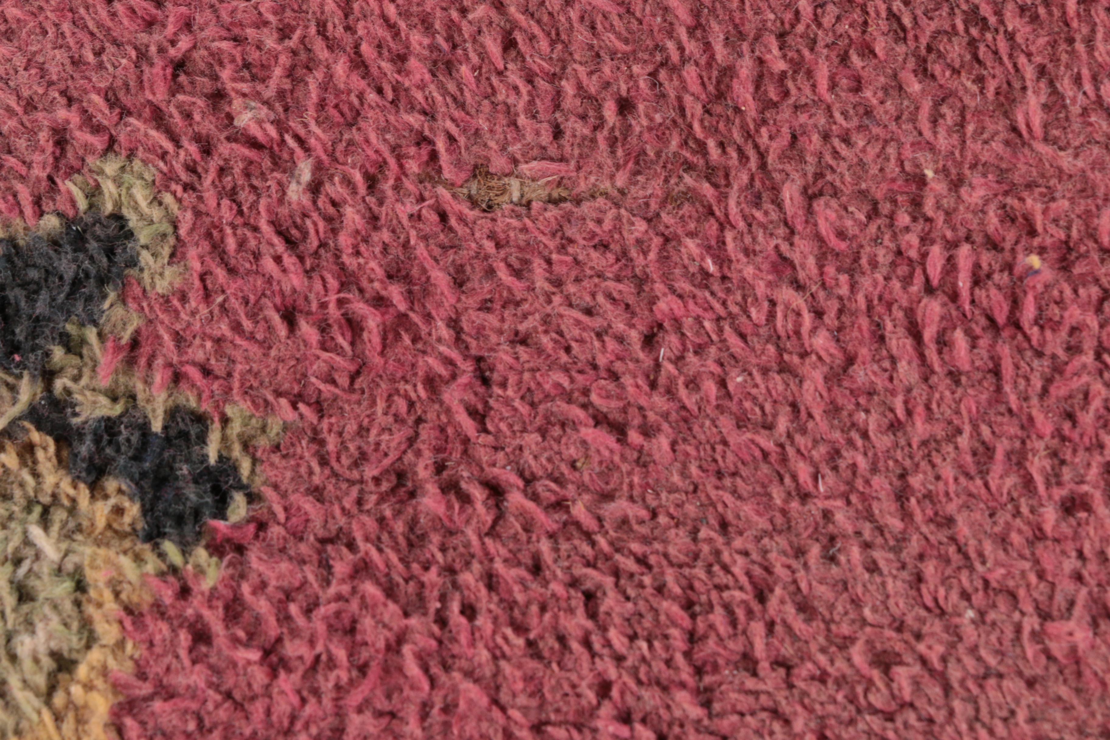 Vintage Power-Loomed Persian-Style Room Size Rug