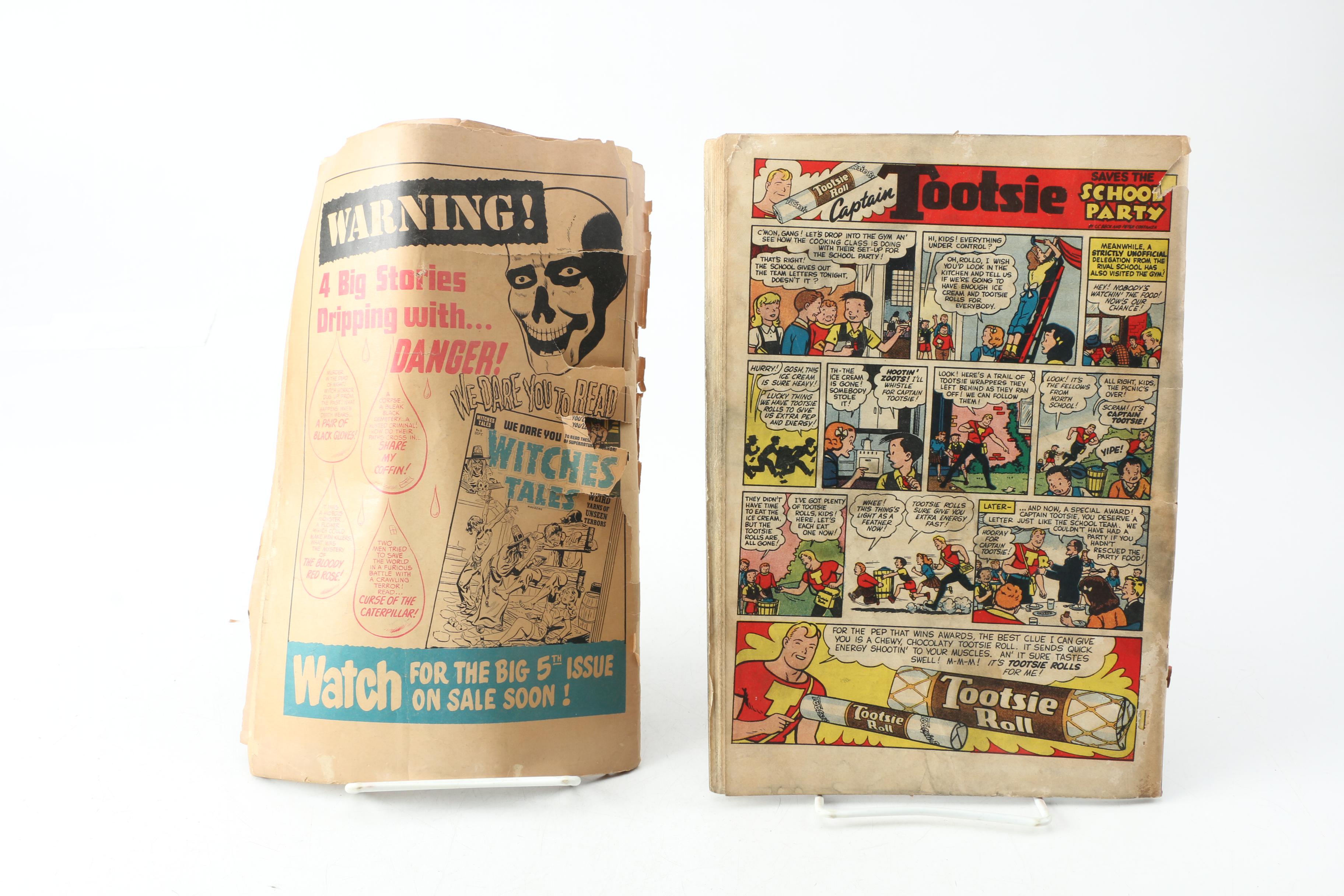 Golden Age Comics with 1946 "Funny Stuff Wheaties Giveaway"