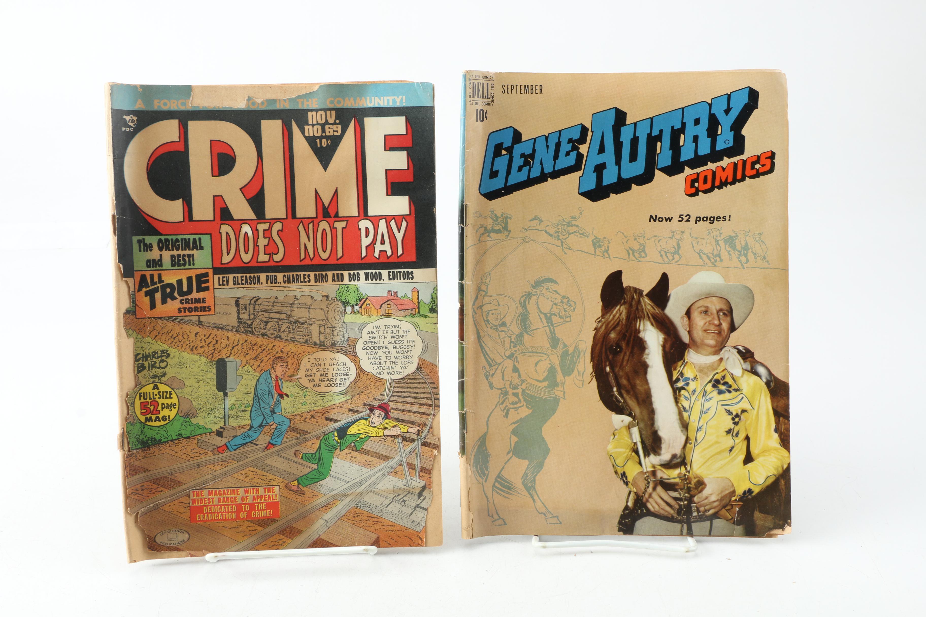 Golden Age Comics with 1946 "Funny Stuff Wheaties Giveaway"