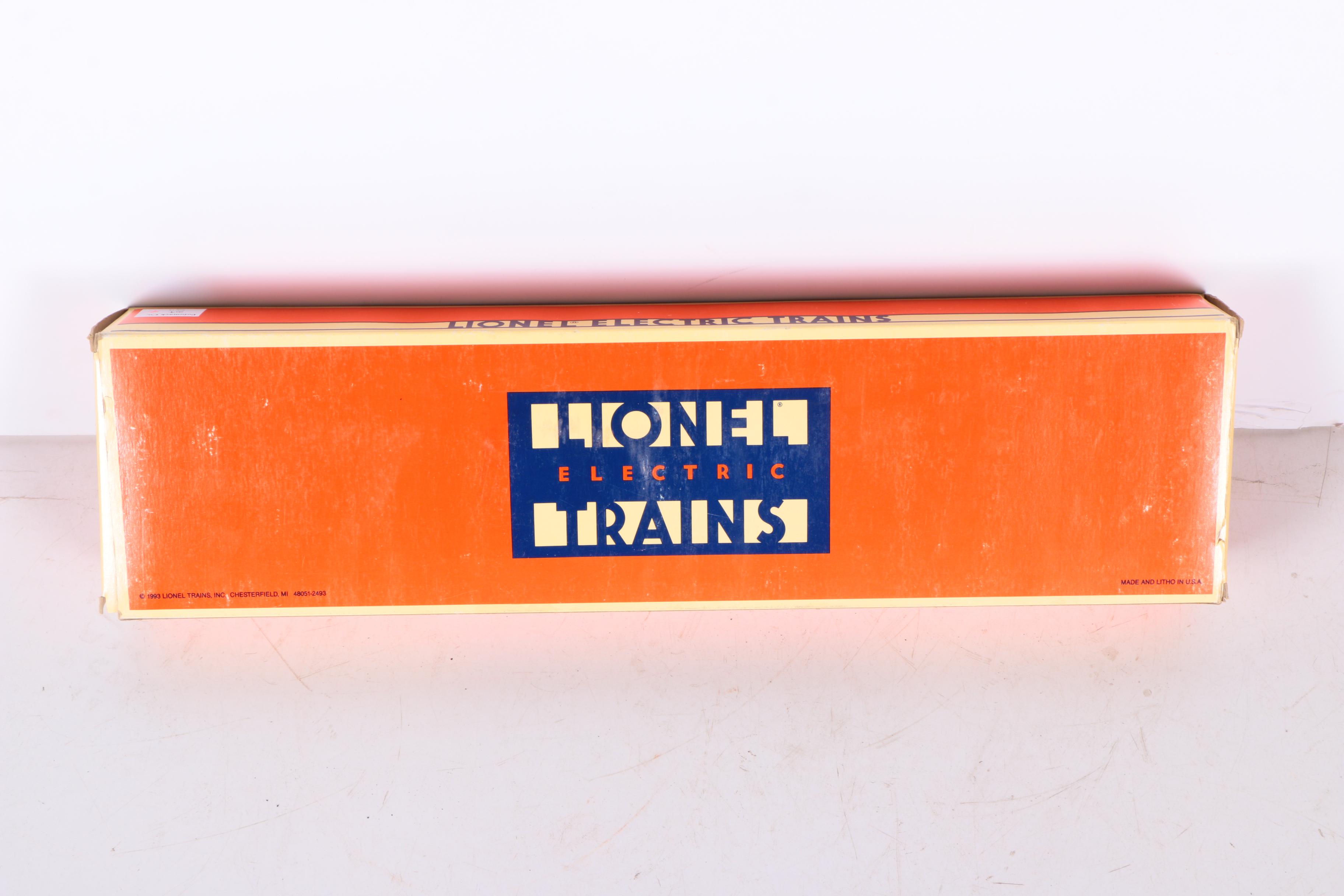 M.T.H. Electric O Scale 2 Rail Steam Engine and Lionel Southern T.T.U.X. Cars