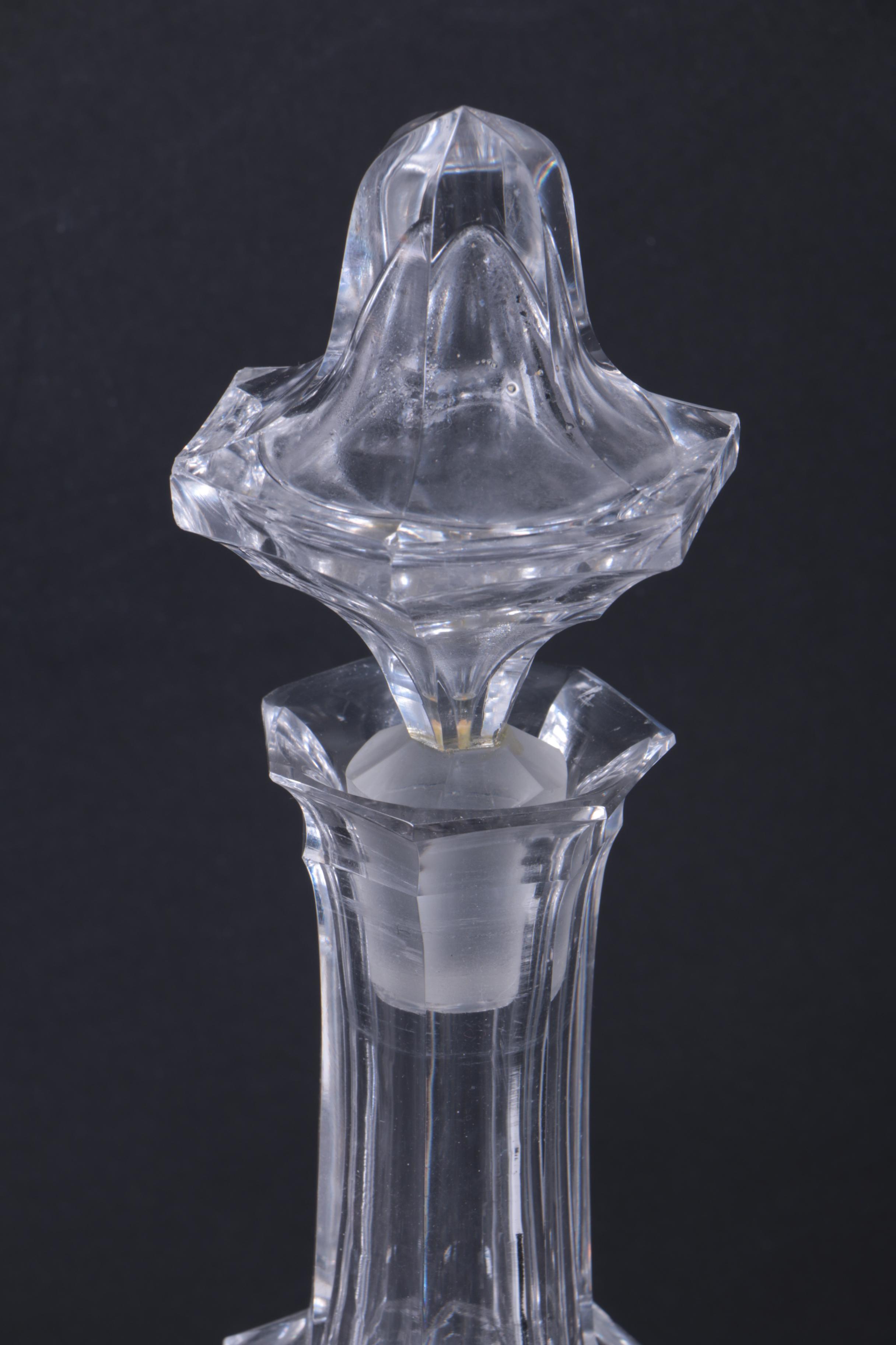 Crystal Decanters Including Baccarat