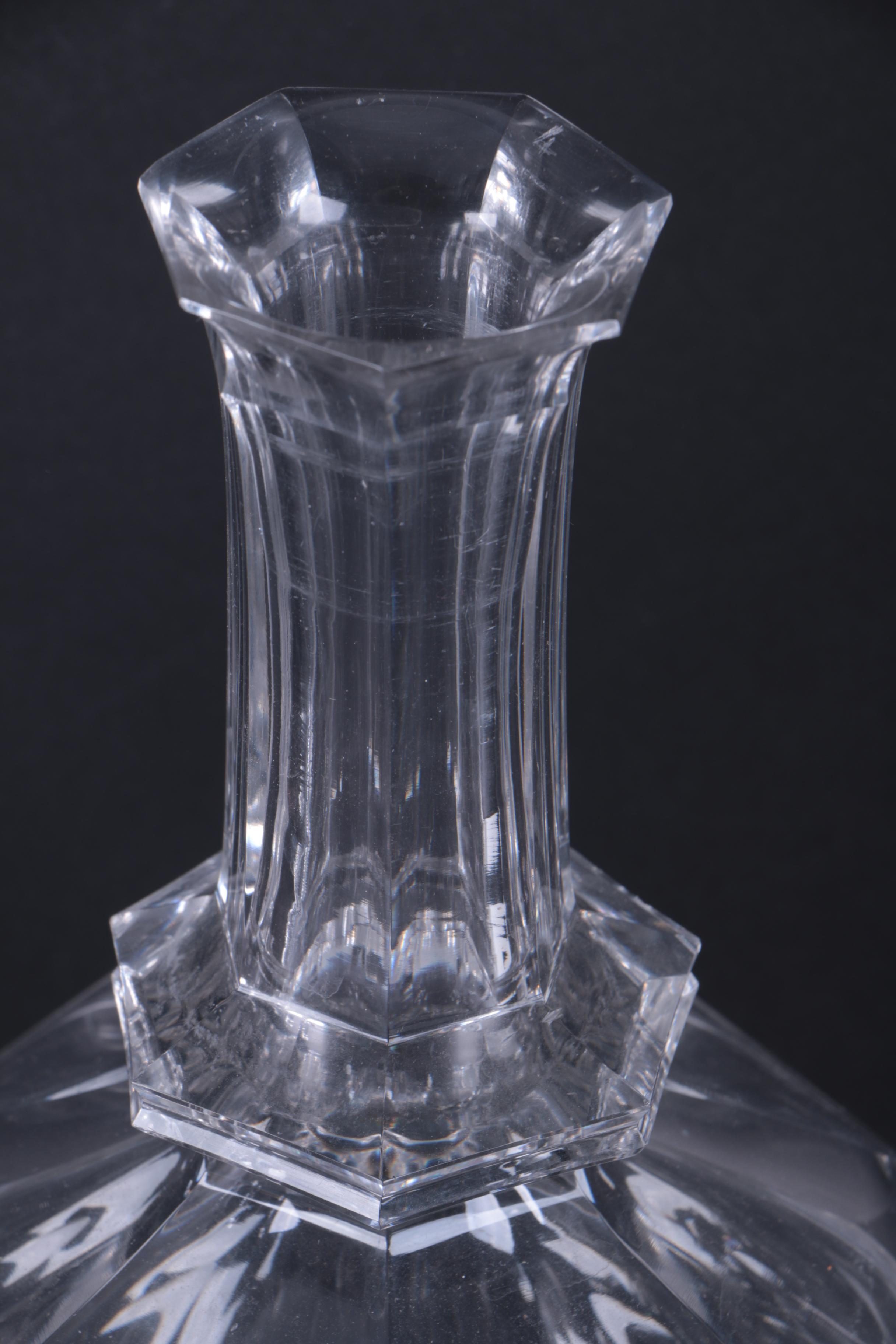 Crystal Decanters Including Baccarat