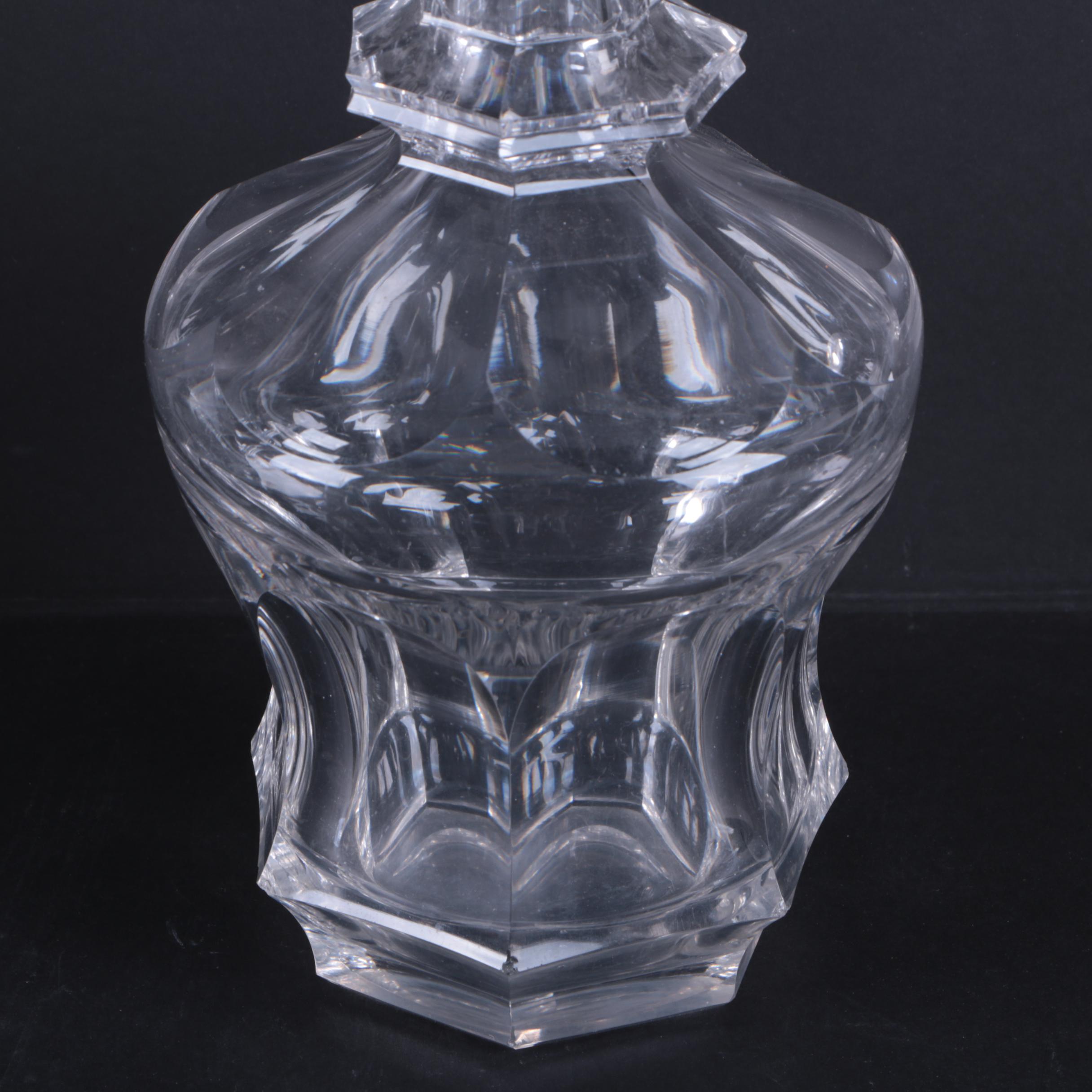Crystal Decanters Including Baccarat