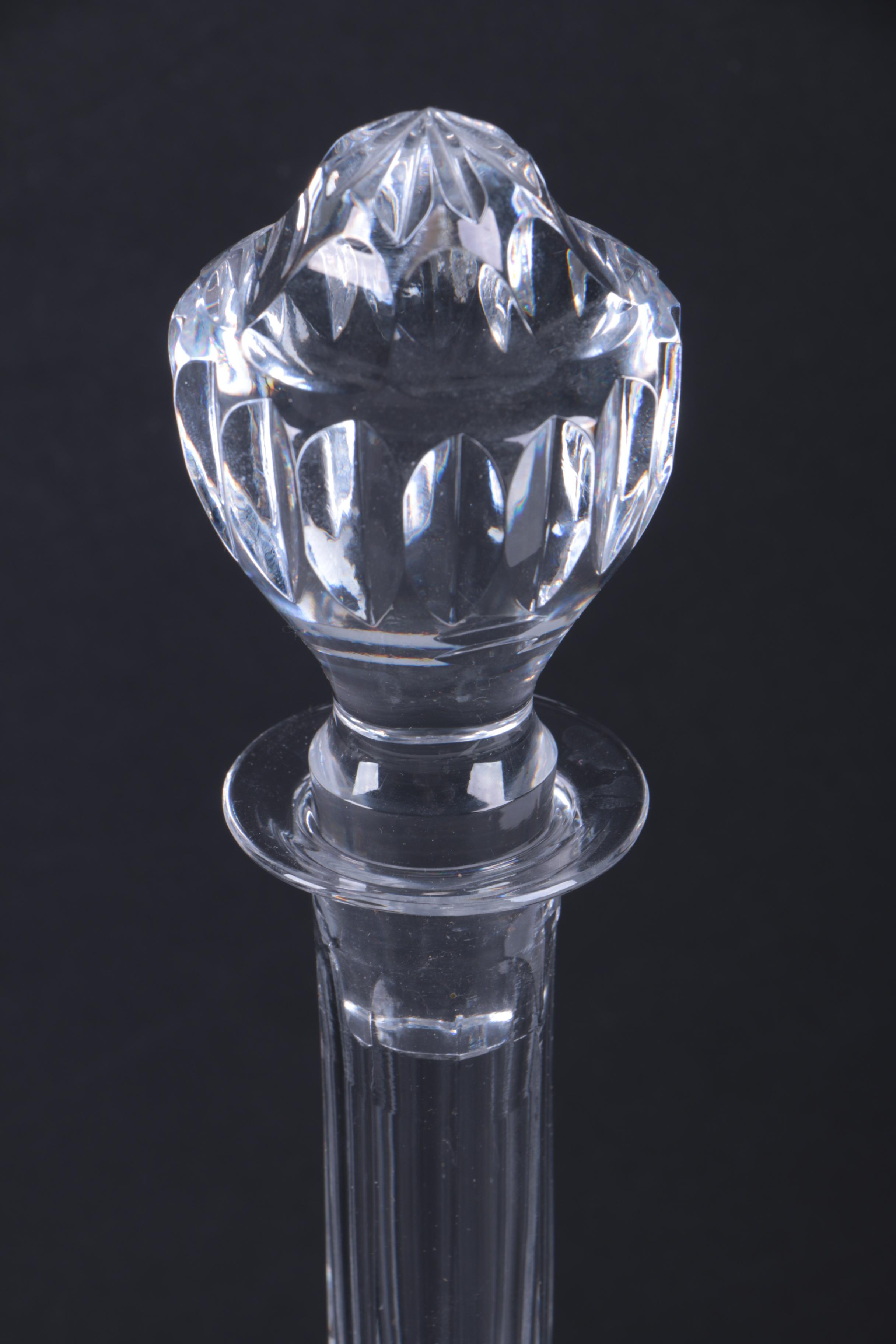 Crystal Decanters Including Baccarat
