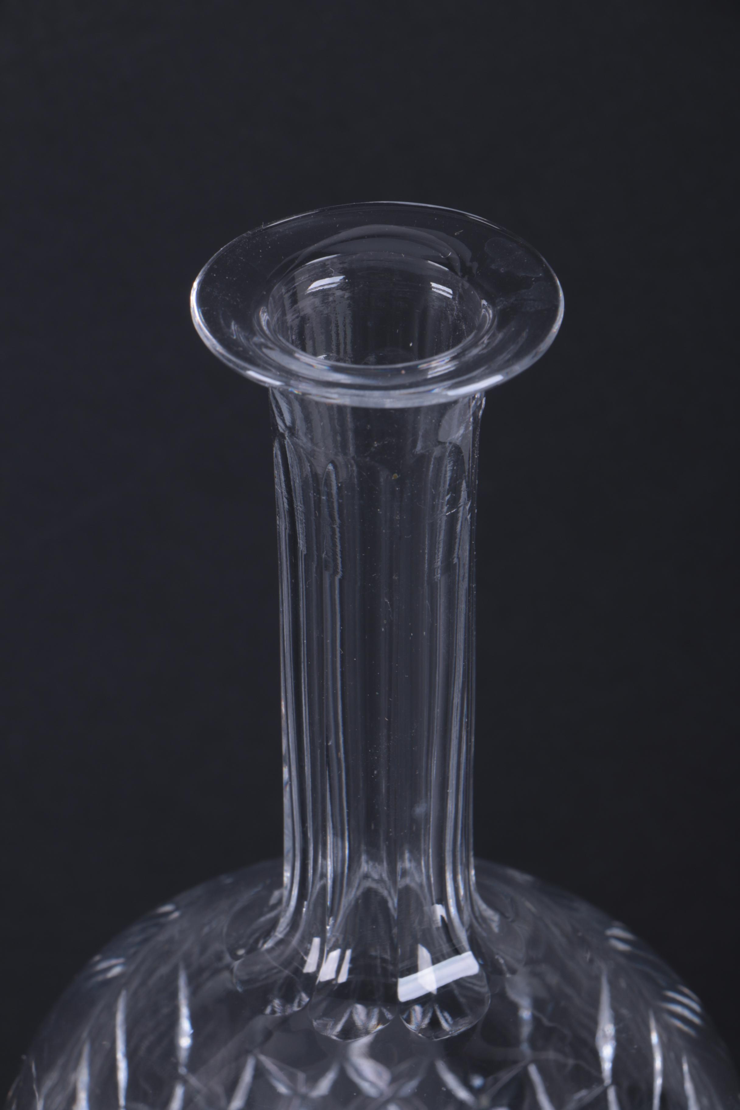 Crystal Decanters Including Baccarat