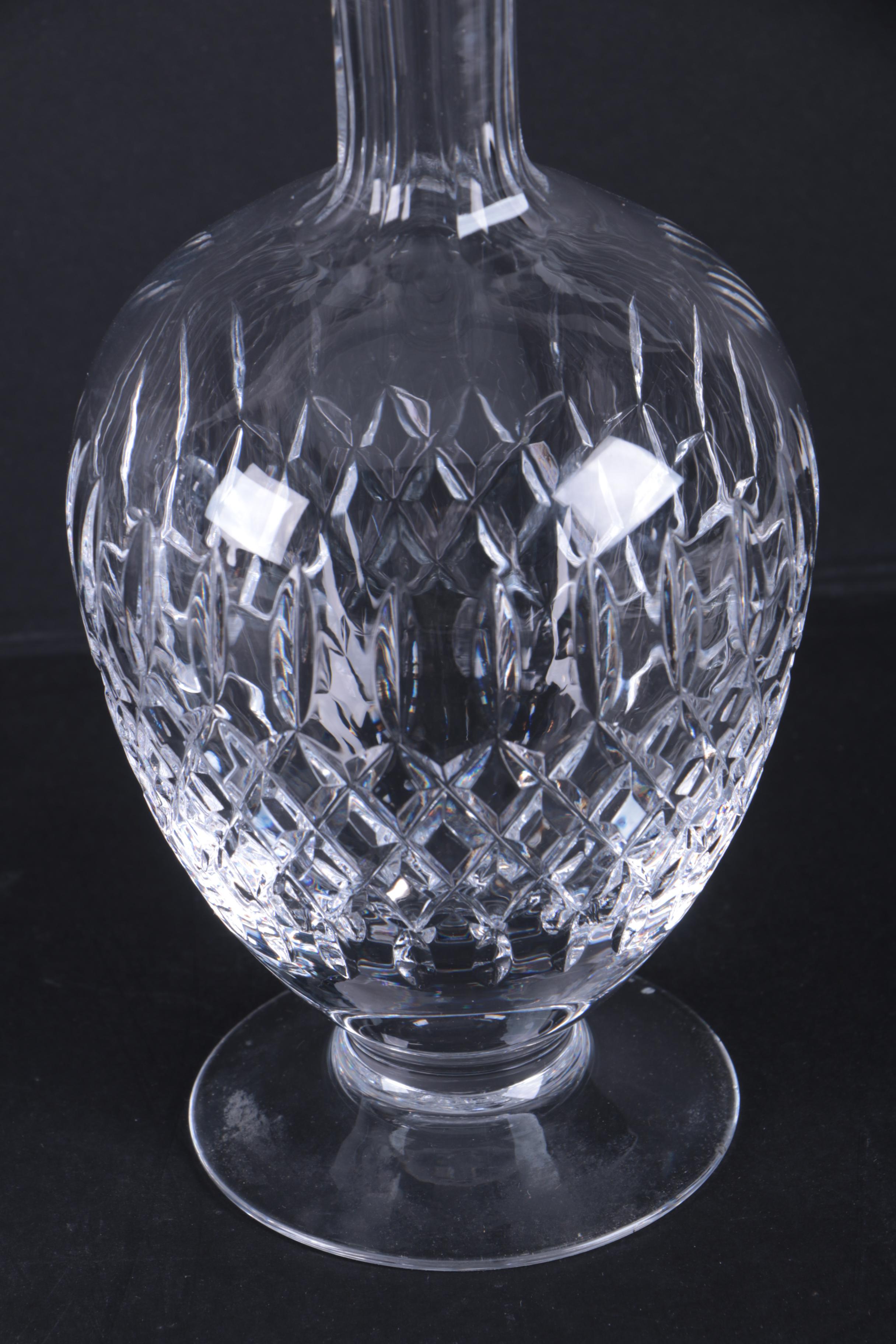 Crystal Decanters Including Baccarat