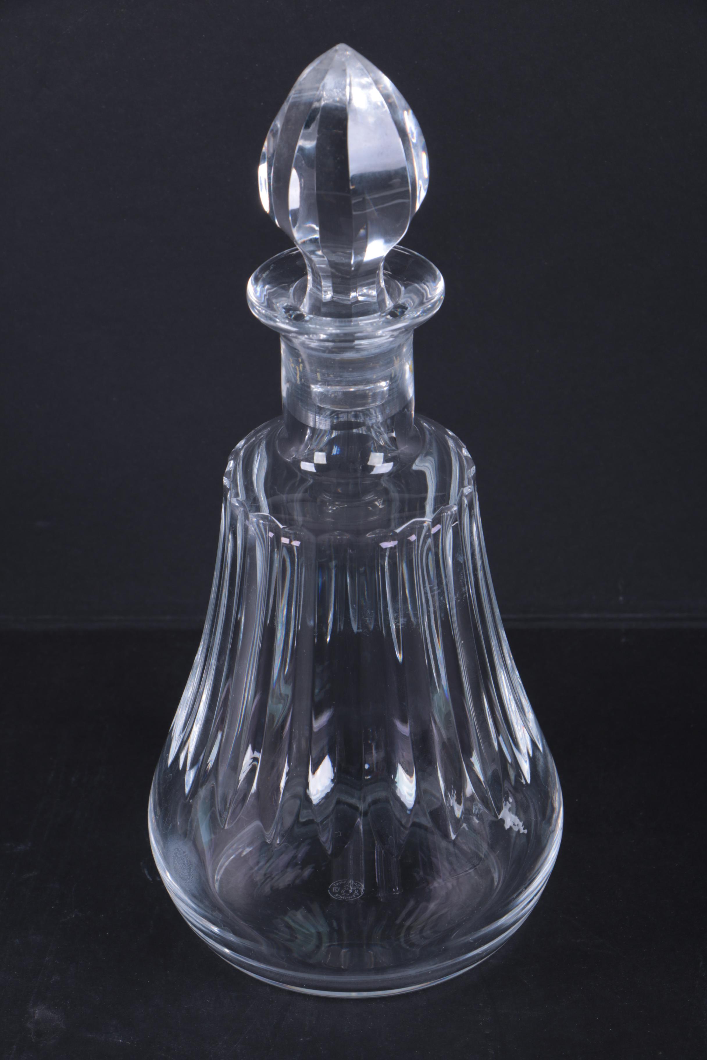Crystal Decanters Including Baccarat