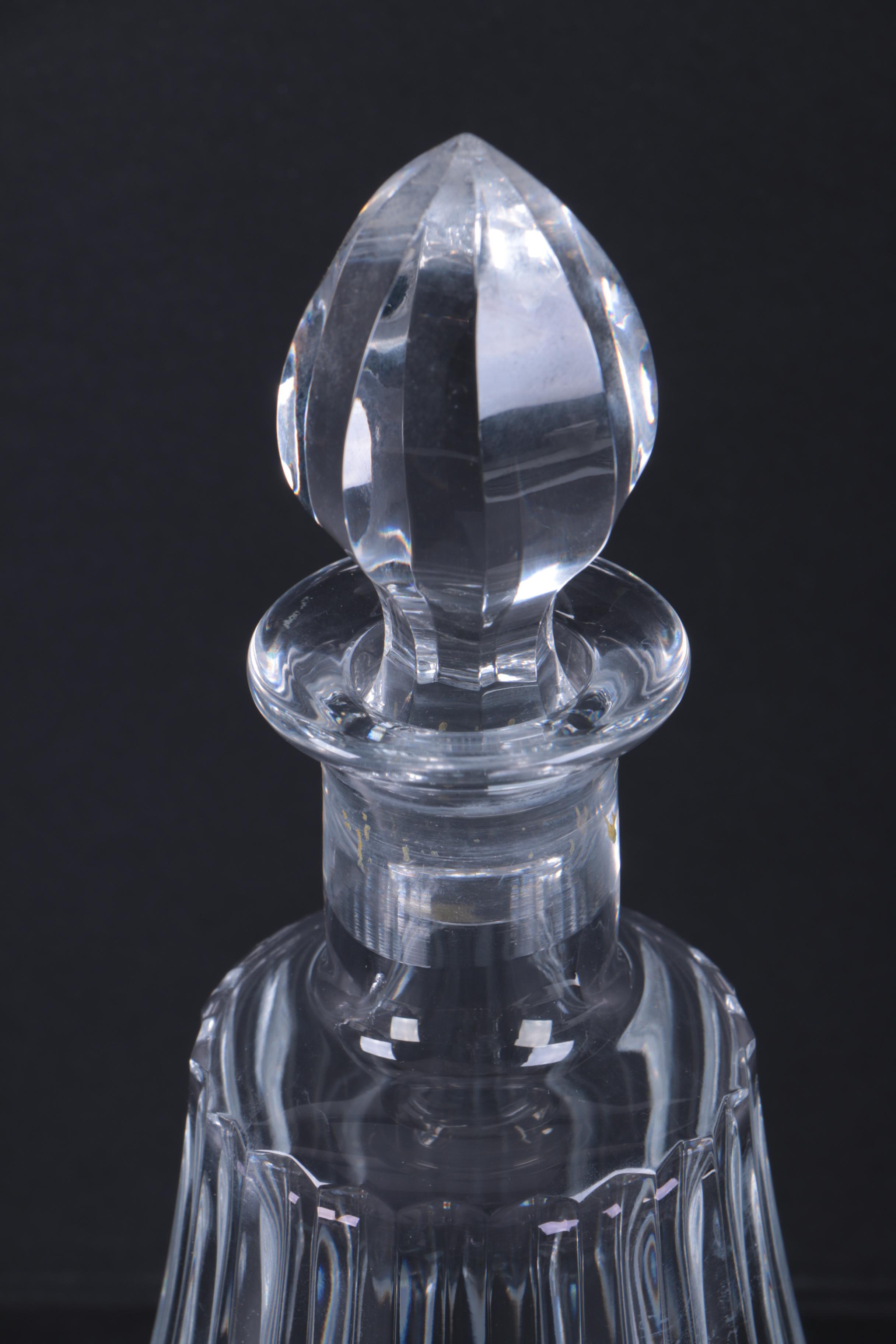 Crystal Decanters Including Baccarat