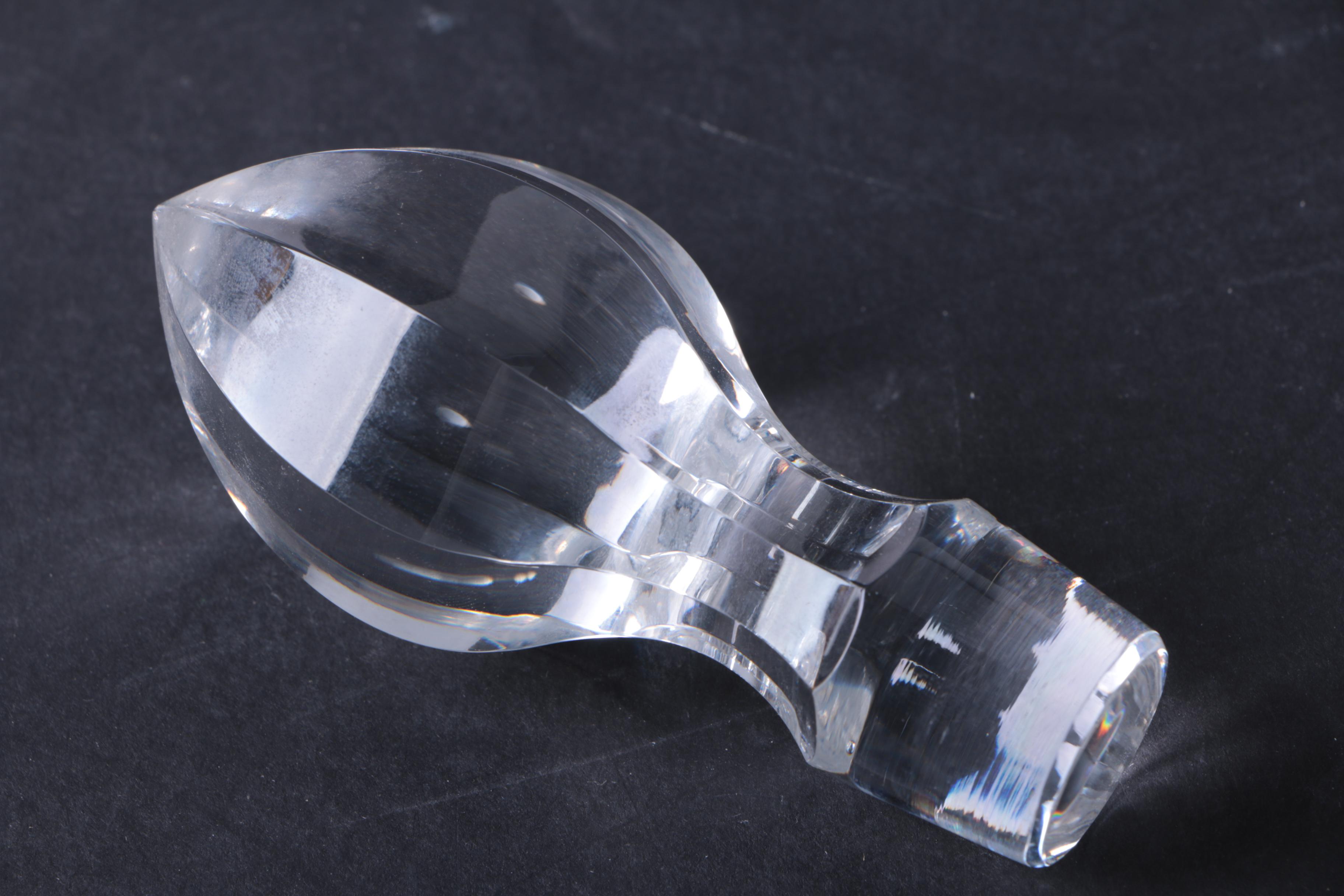 Crystal Decanters Including Baccarat