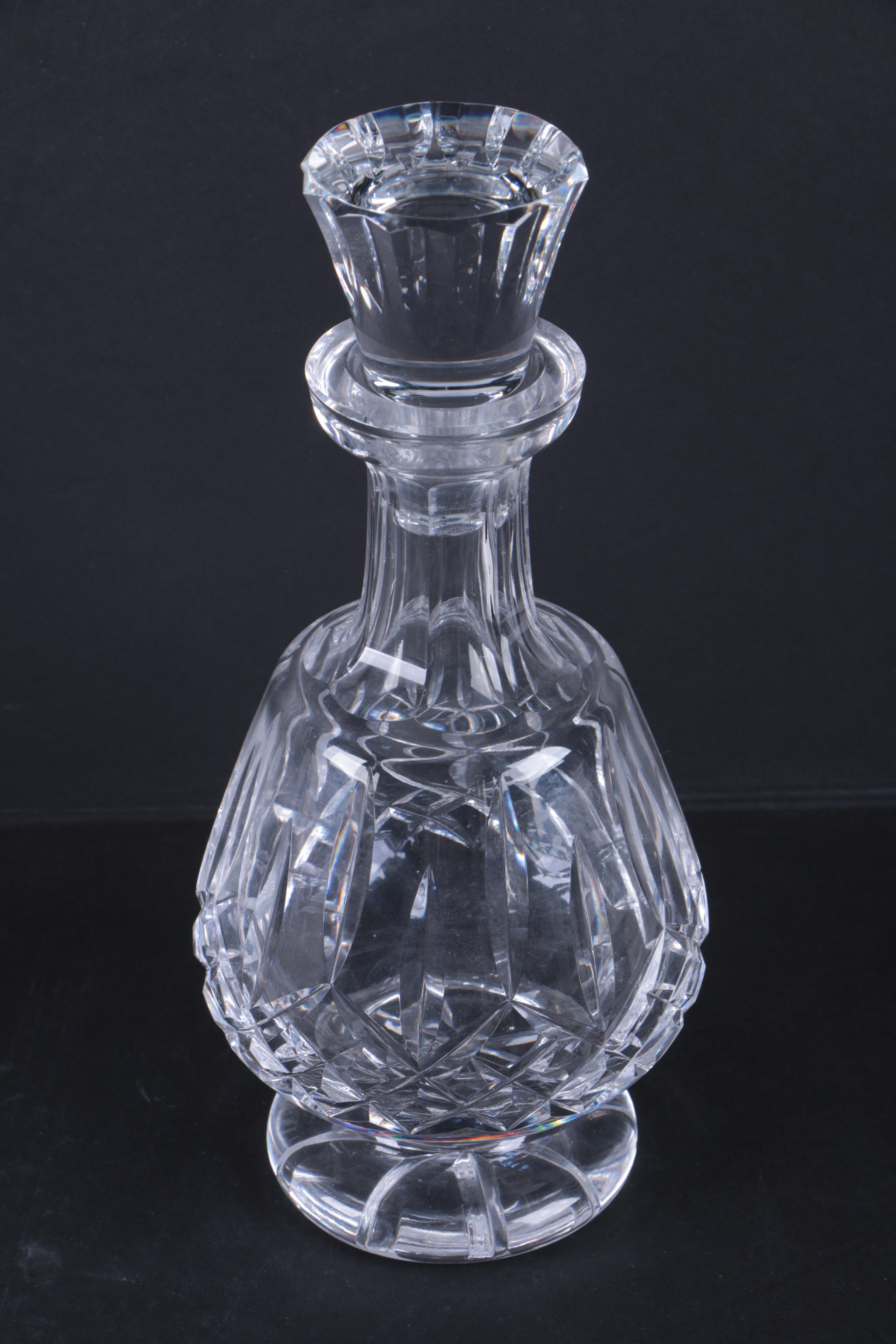Crystal Decanters Including Baccarat
