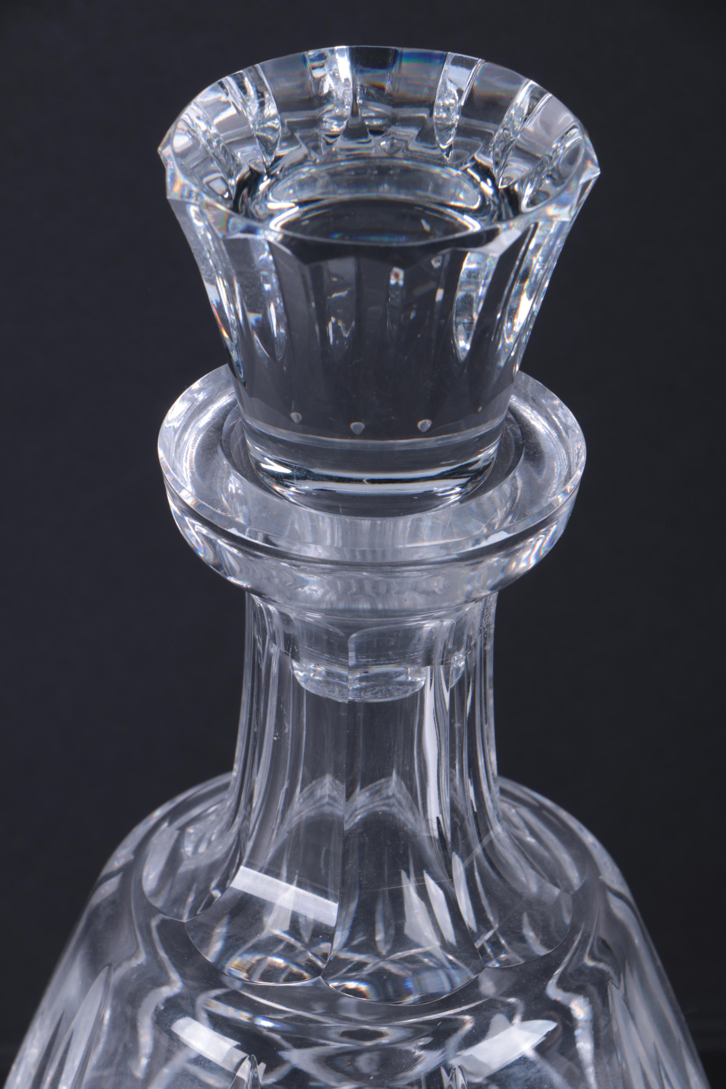 Crystal Decanters Including Baccarat