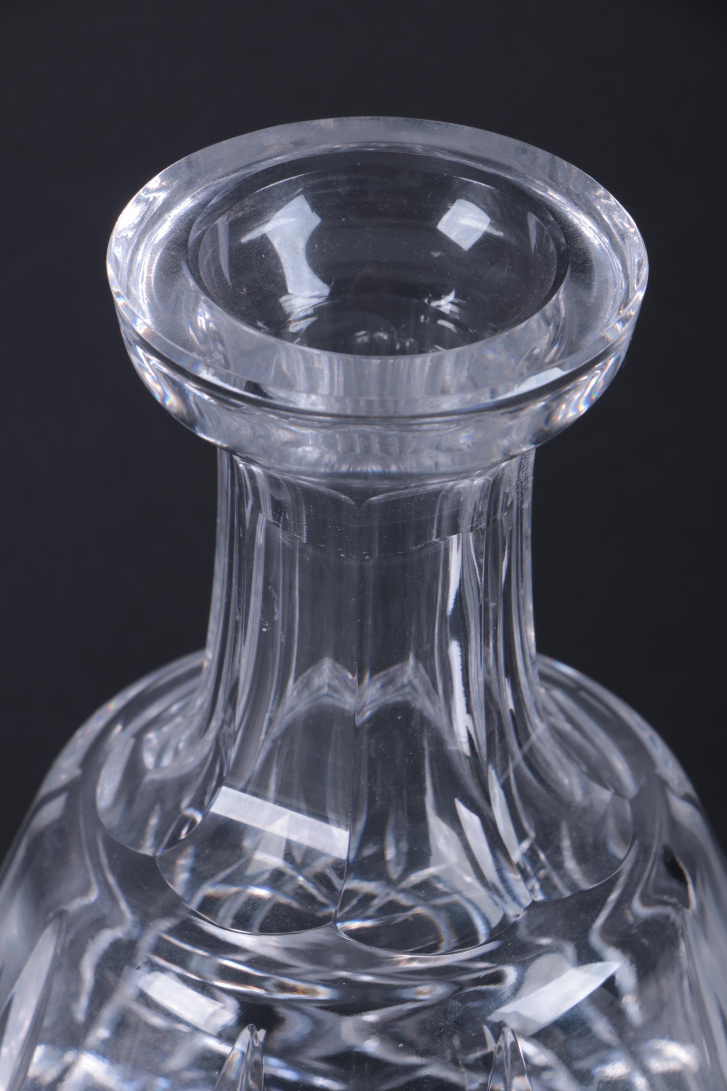Crystal Decanters Including Baccarat