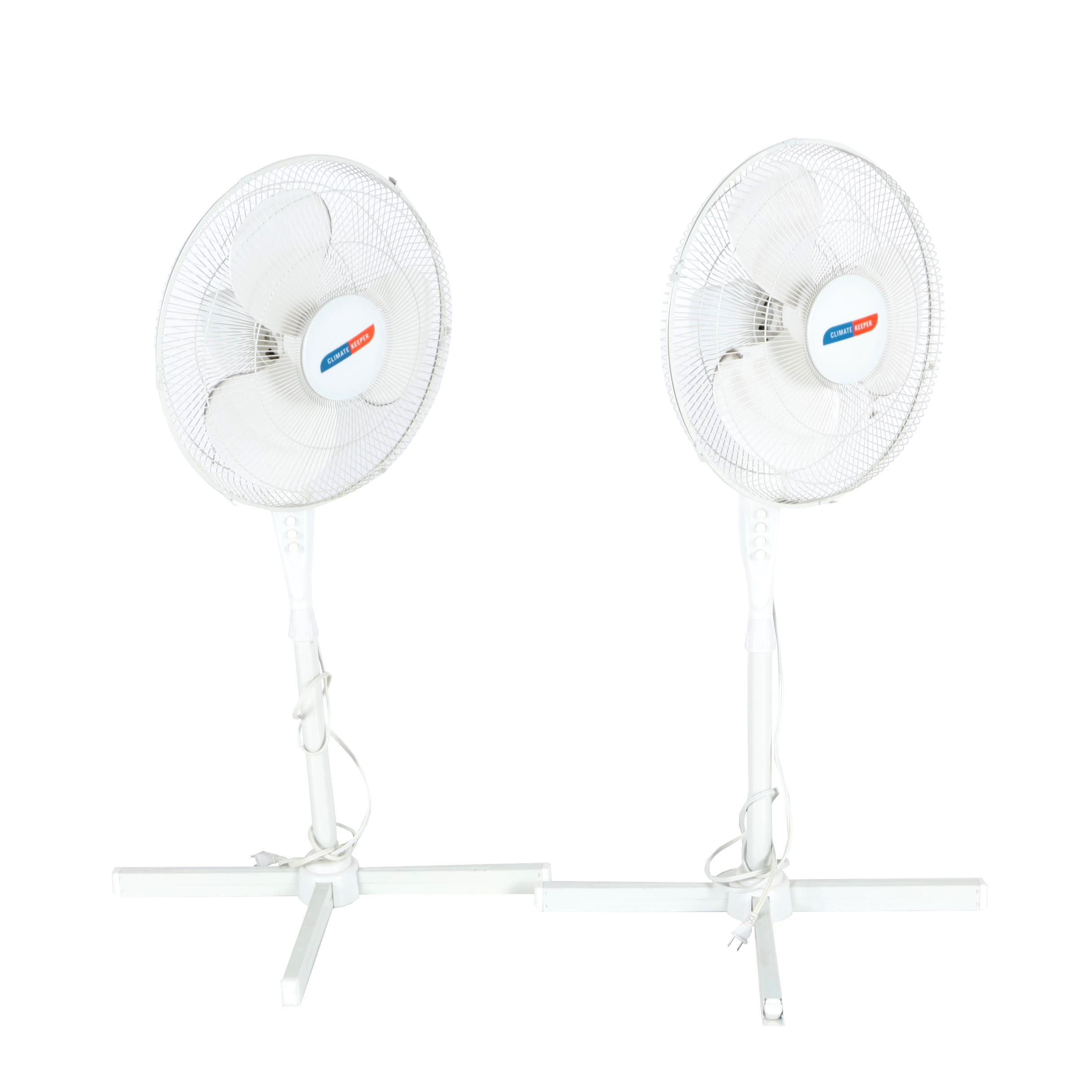 "Climate Keeper" Portable Pedestal Fans