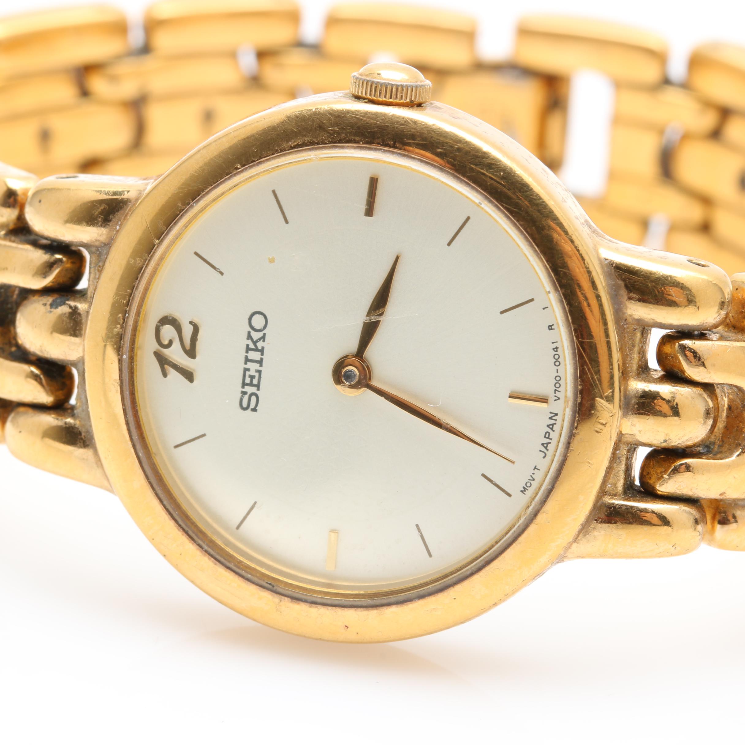 Seiko Gold and Silver Tone Watches