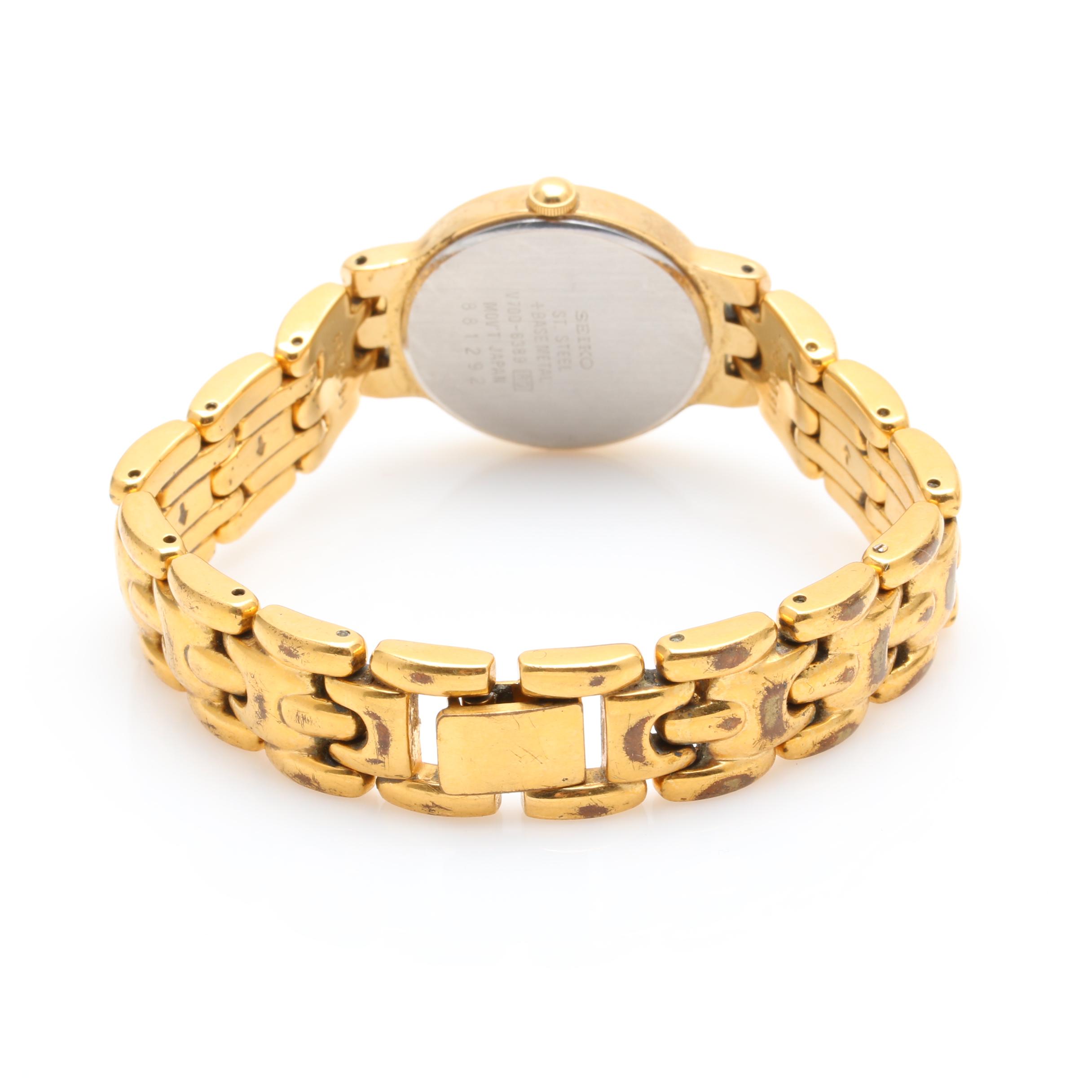 Seiko Gold and Silver Tone Watches