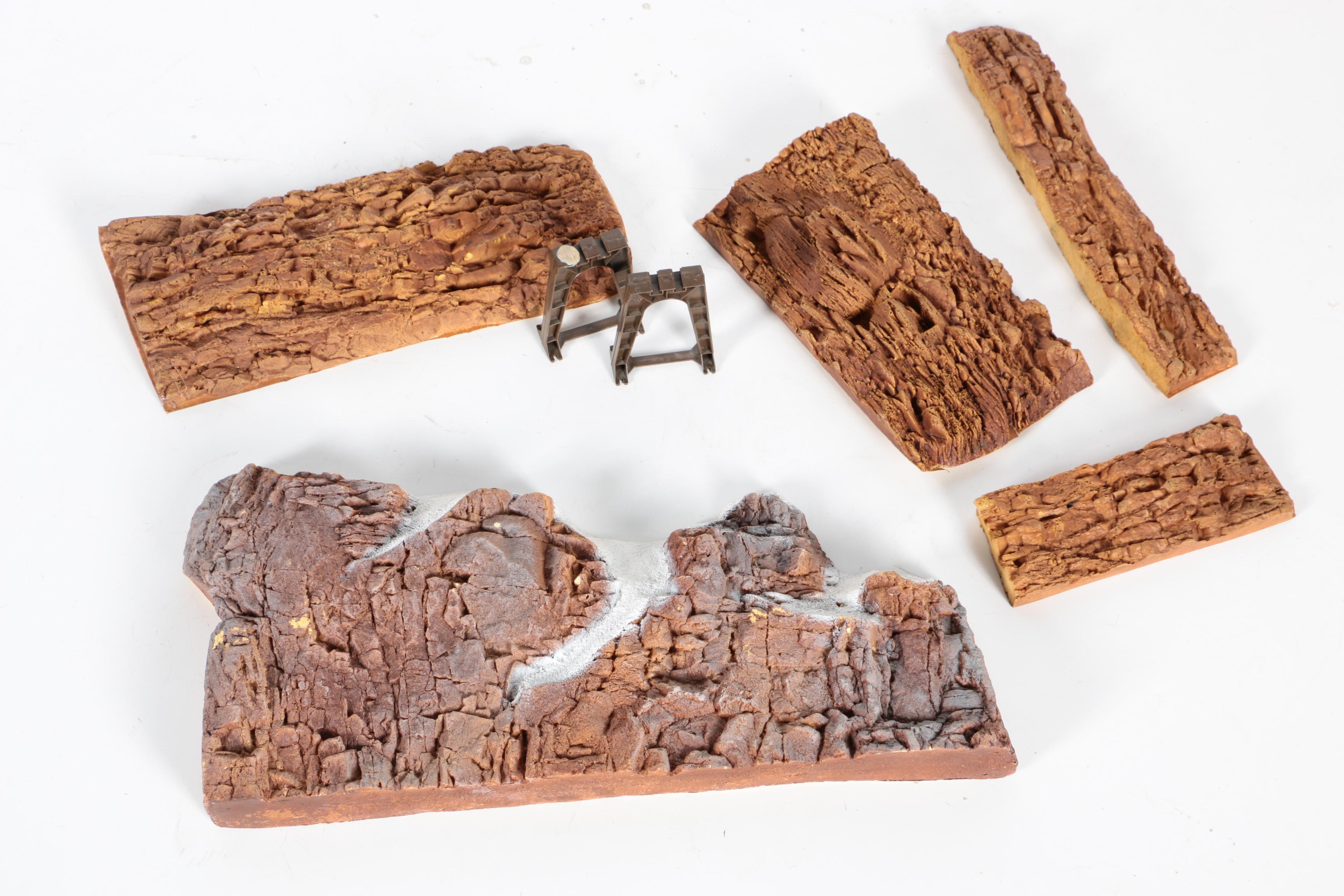 Train Set Accessories Including Lionel and Photograph