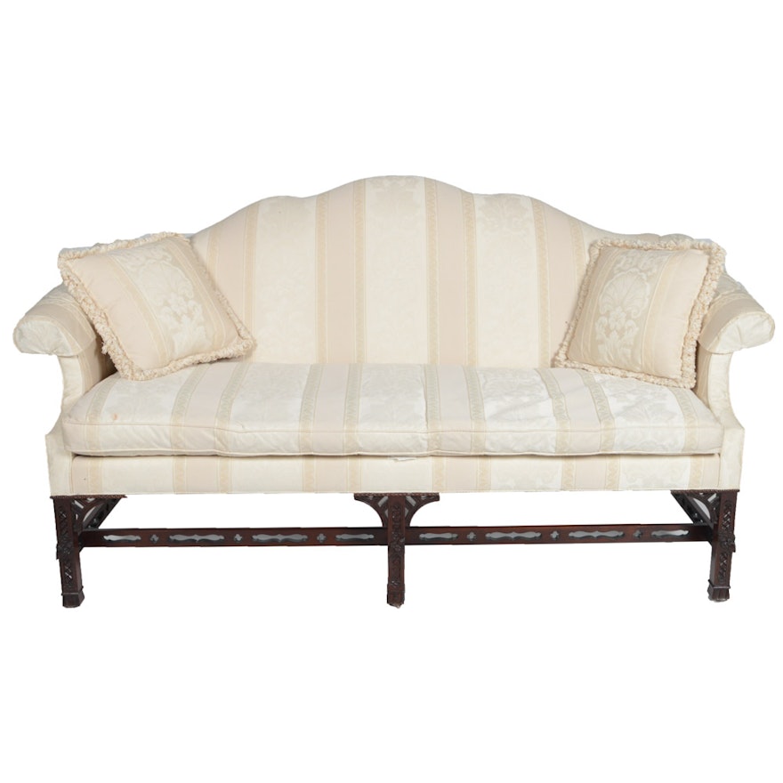 Chinese Chippendale Style Sofa from Henredon "Natchez Collection"
