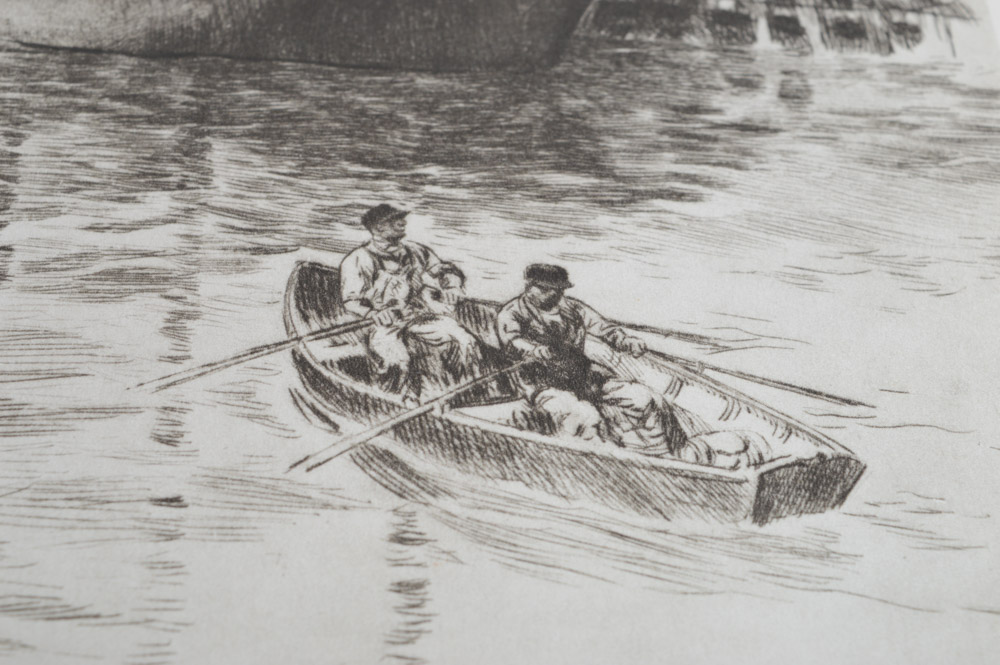 1956 Brown & Bigelow "Memorial Portfolio of Etchings by R. H. Palenske"