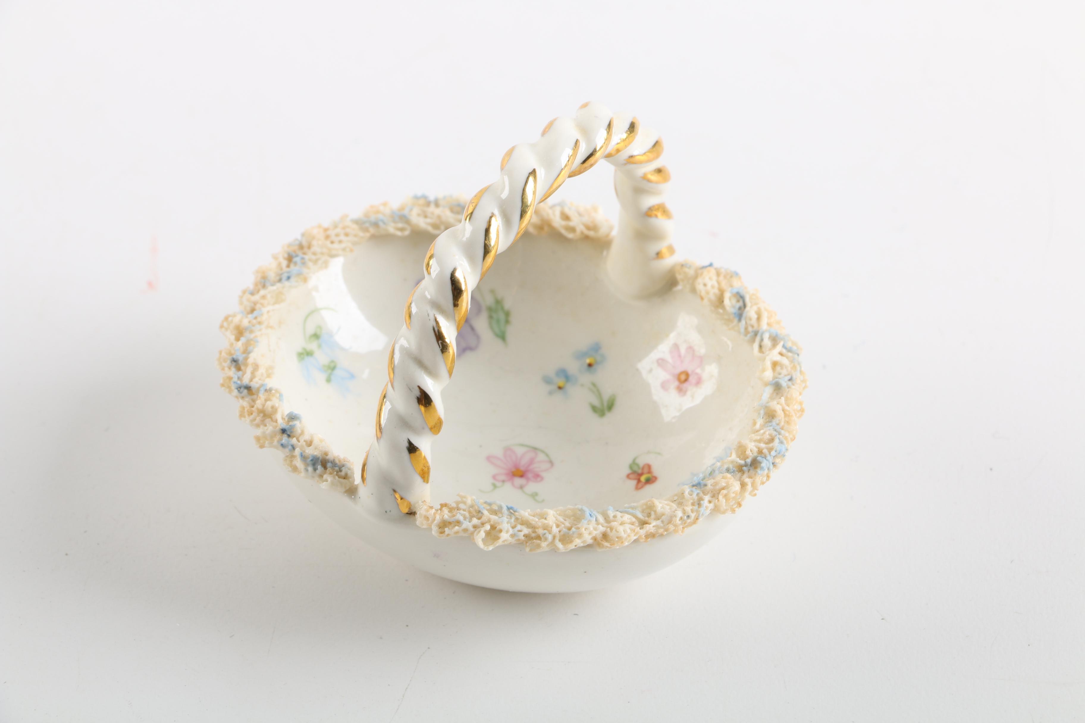 Capodimonte and Irish Dresden Porcelain