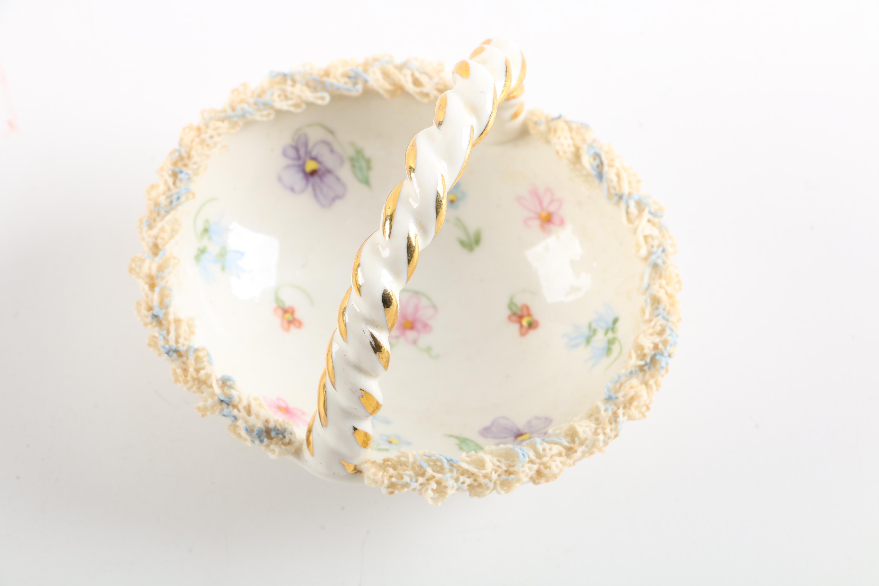 Capodimonte and Irish Dresden Porcelain