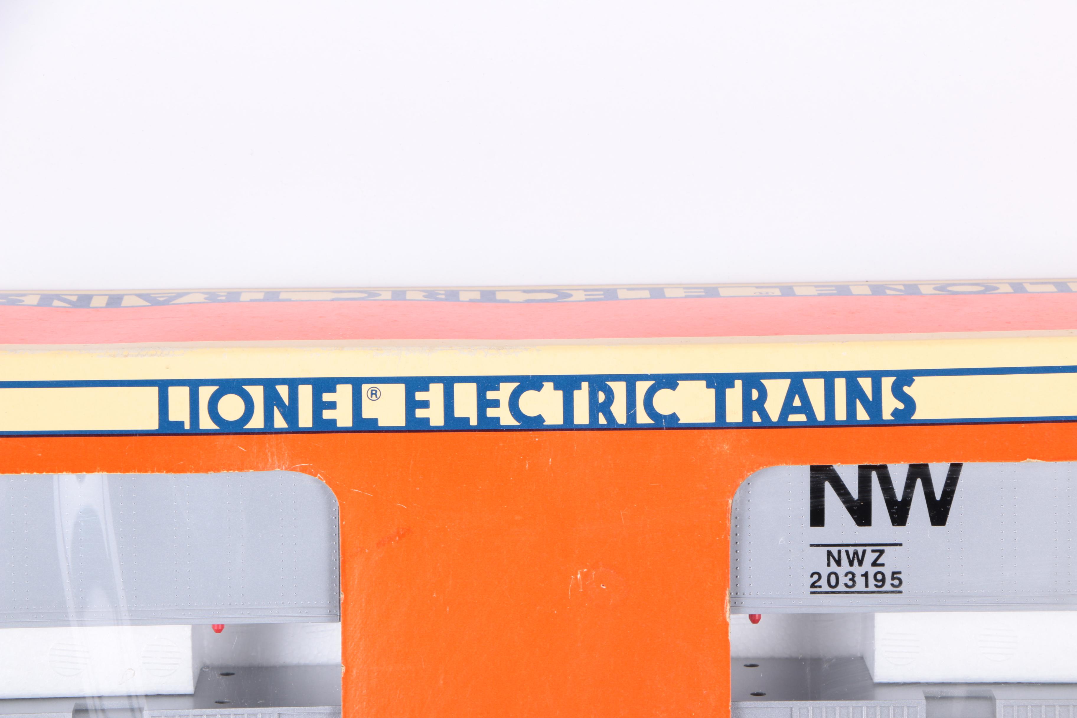 Lionel Train Cars Including Maxi-Stack Flat Cars