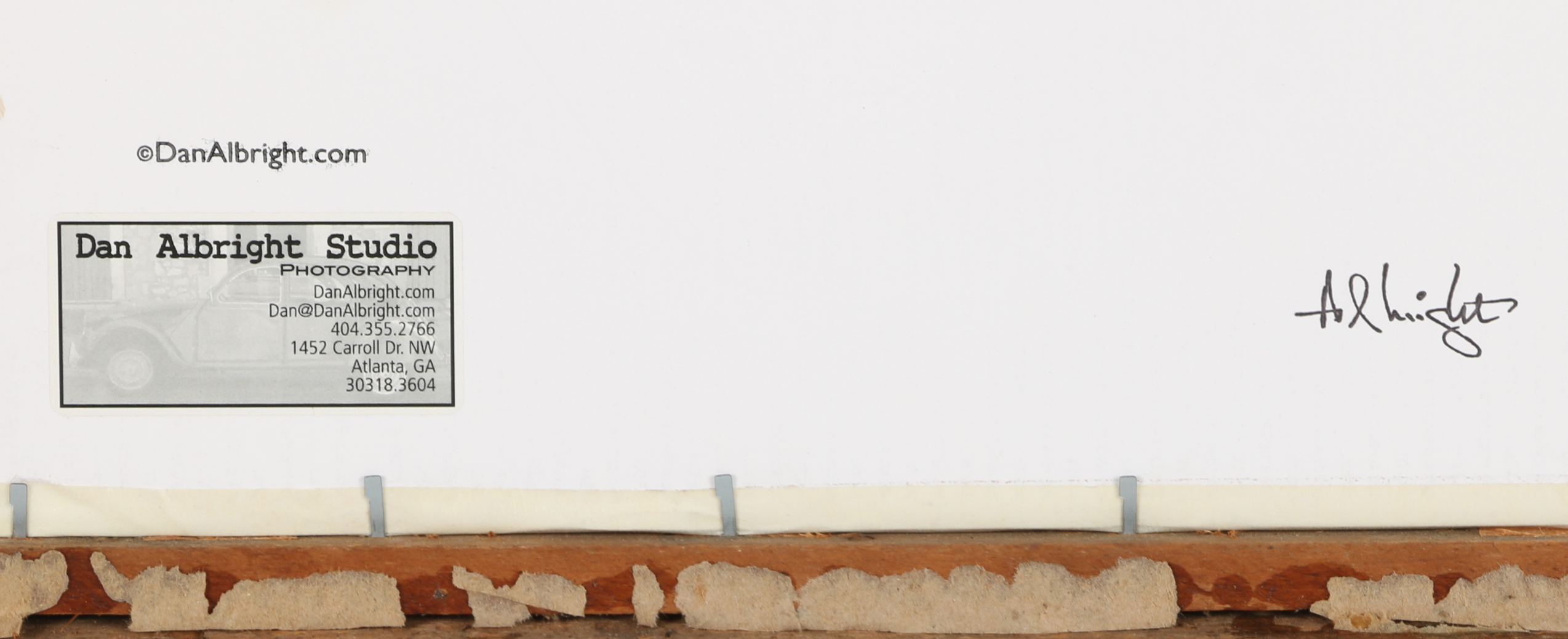 Dan Albright Boat Giclée with Mirror in a Wood Frame