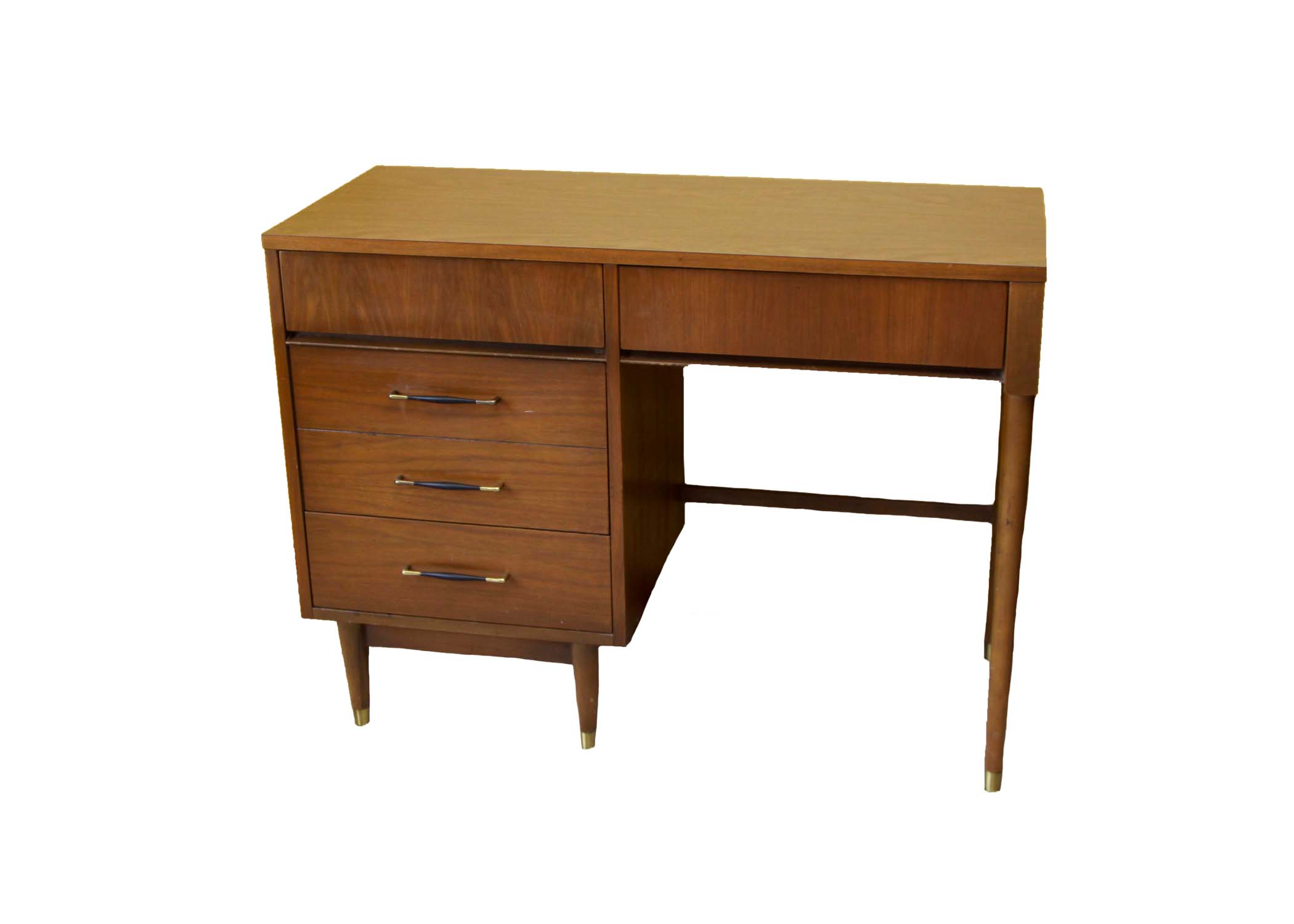 Mid Century Modern Walnut Desk