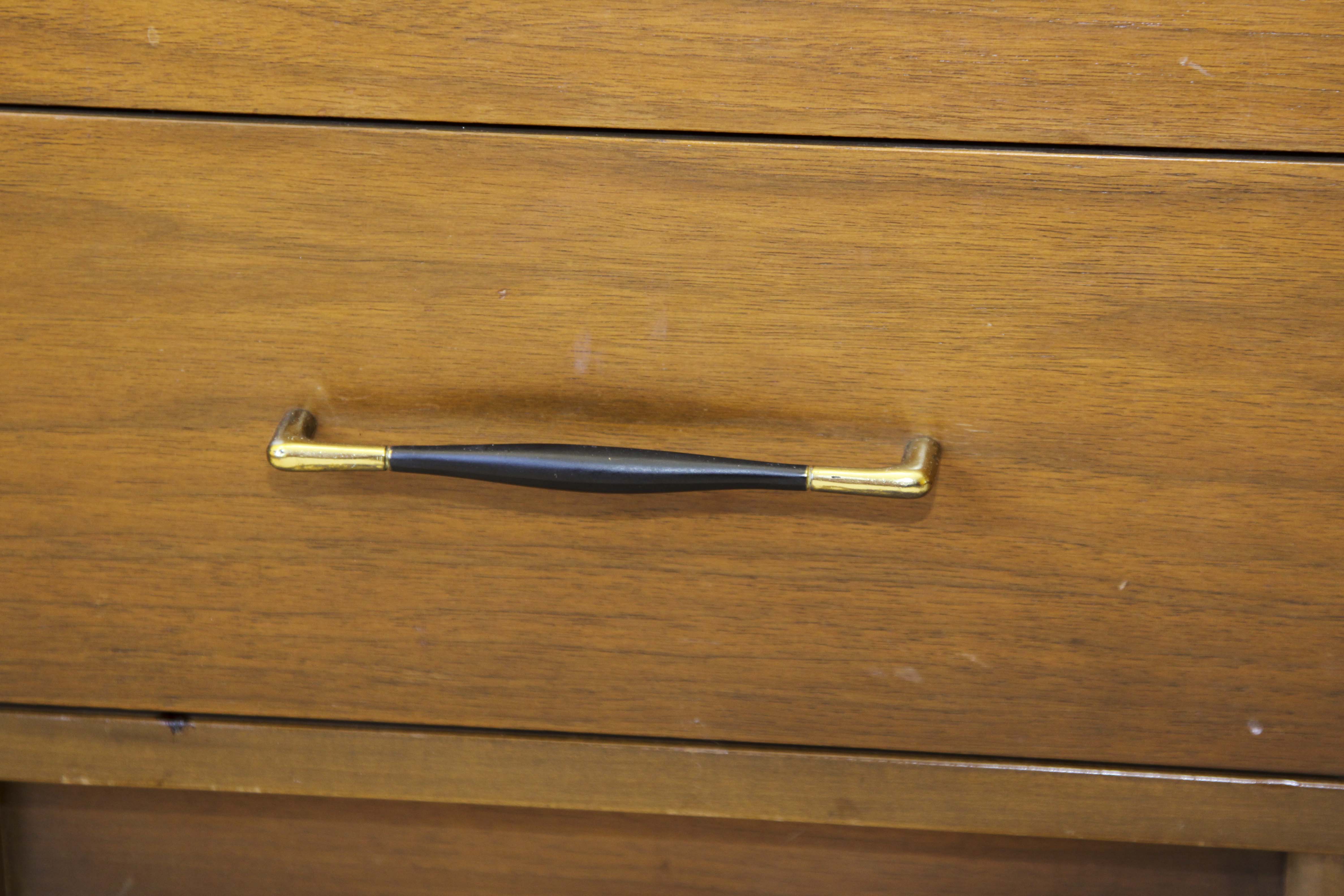 Mid Century Modern Walnut Desk