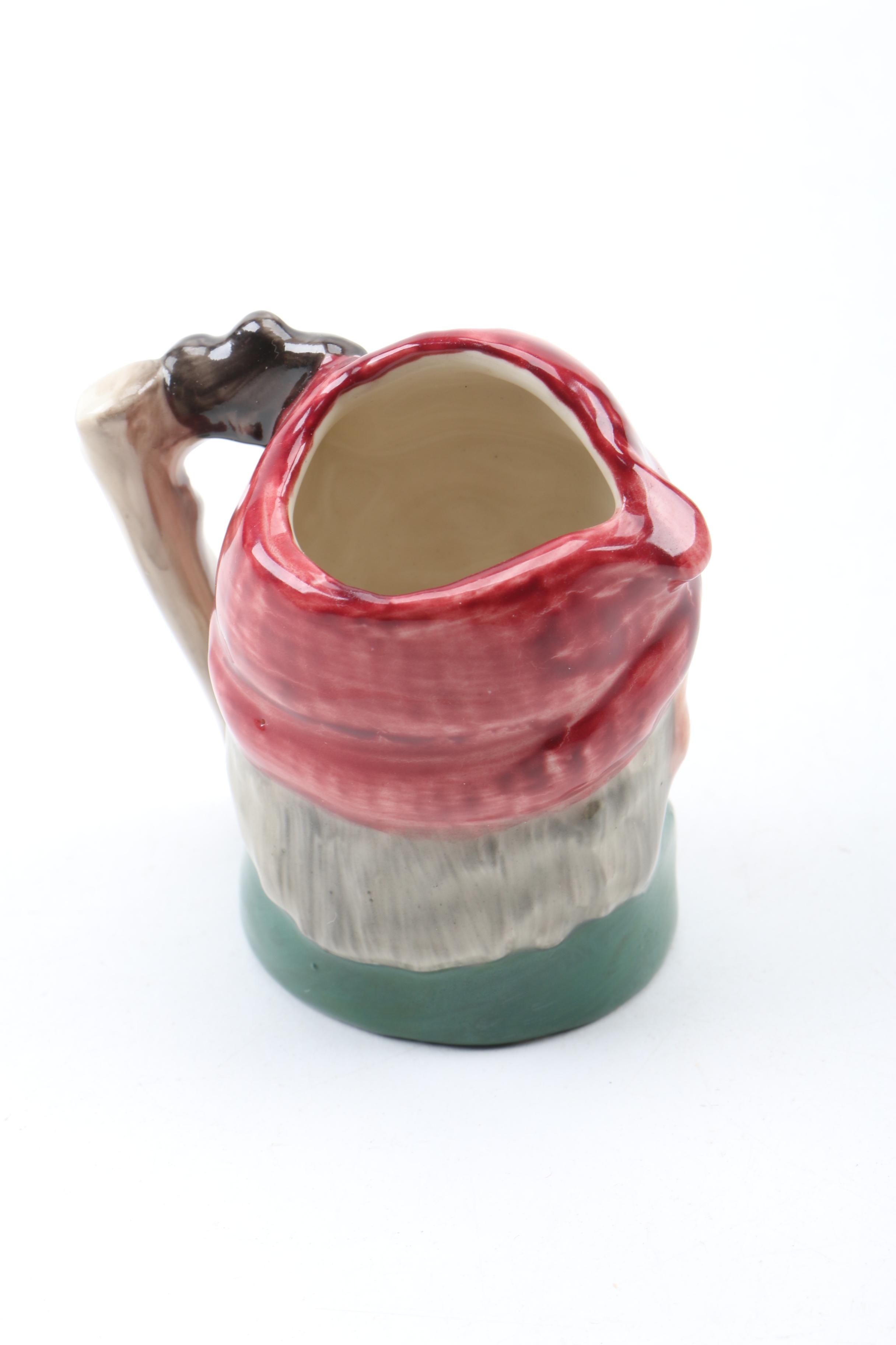 Vintage Royal Doulton "Lumberjack" Toby Character Jugs 1966