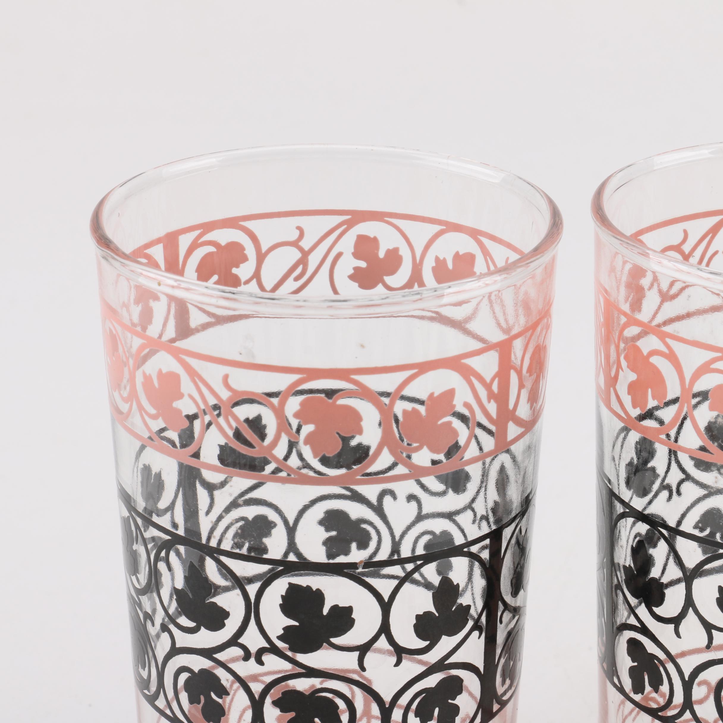 Mid-Century Modern Glass Tumblers