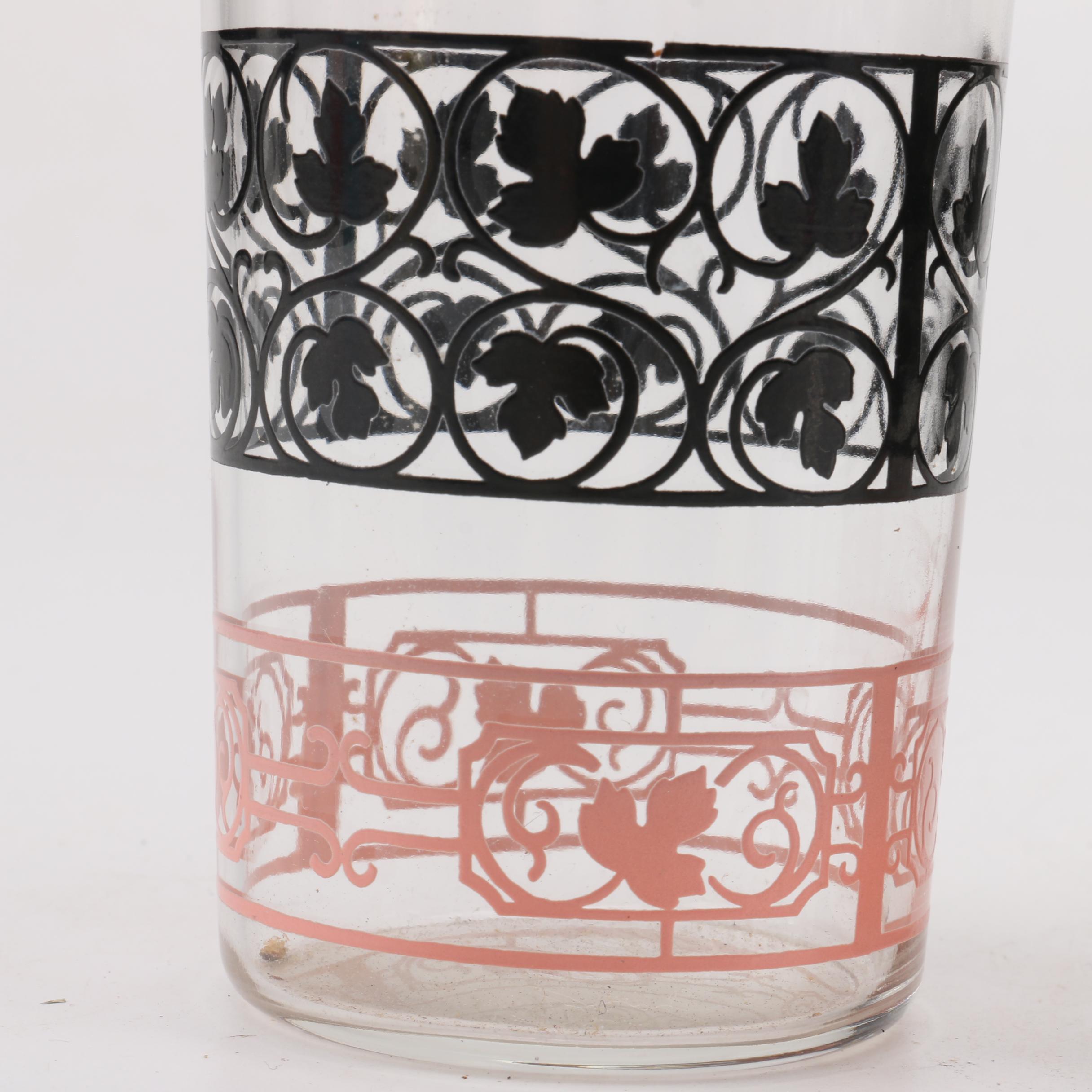 Mid-Century Modern Glass Tumblers