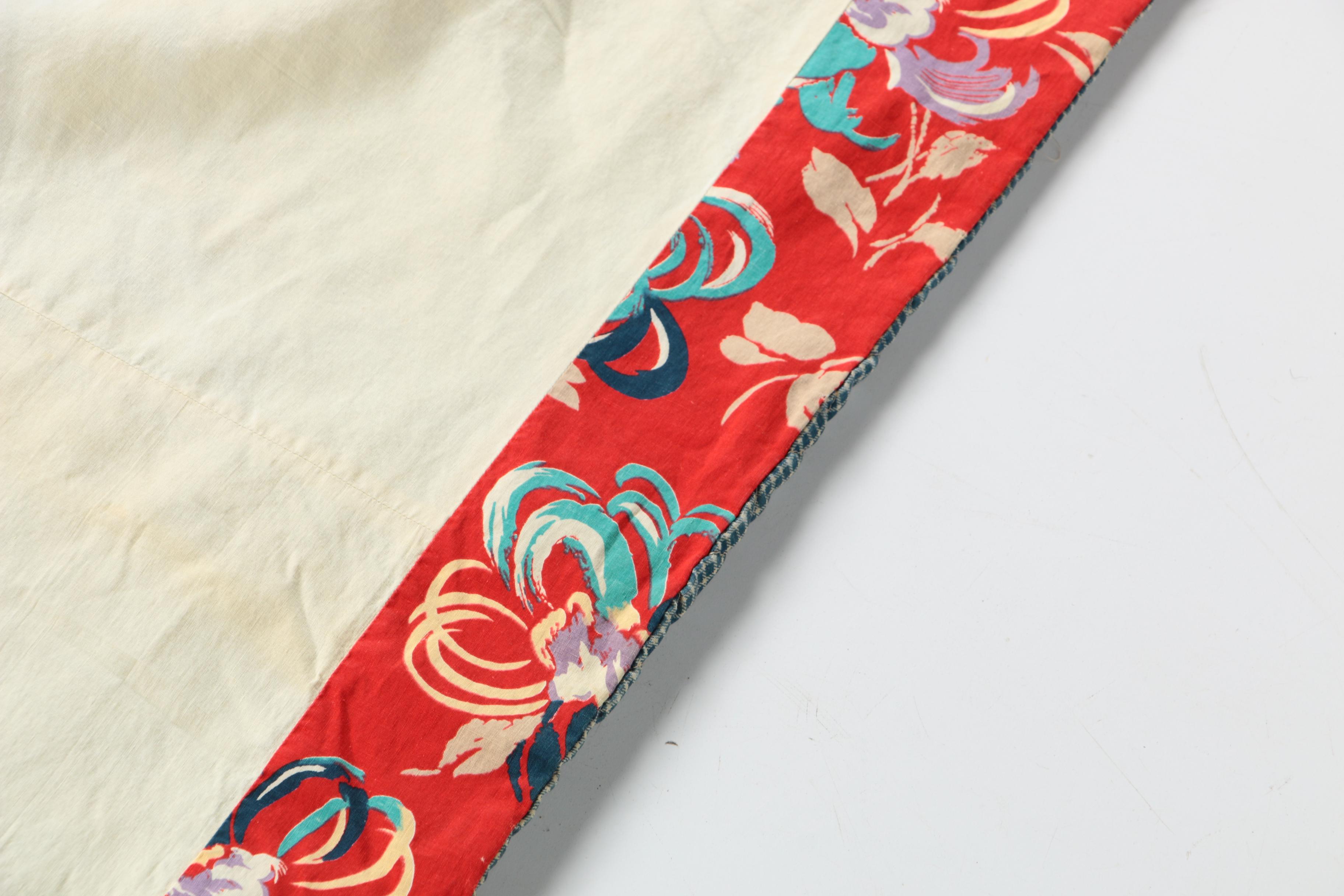 Vintage Machine Sewn "Eight Point Star" Quilt