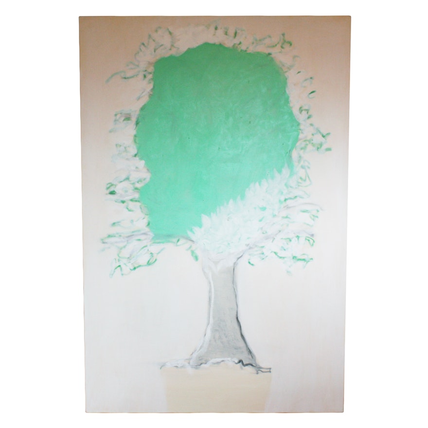 Acrylic Painting of a Tree