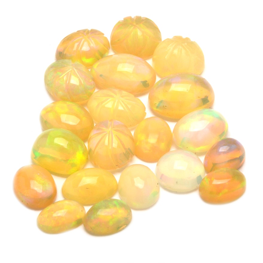 Loose 79.57 CTW Opals