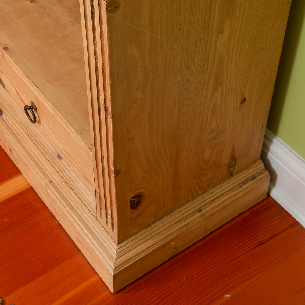 Rustic Pine Bookcase