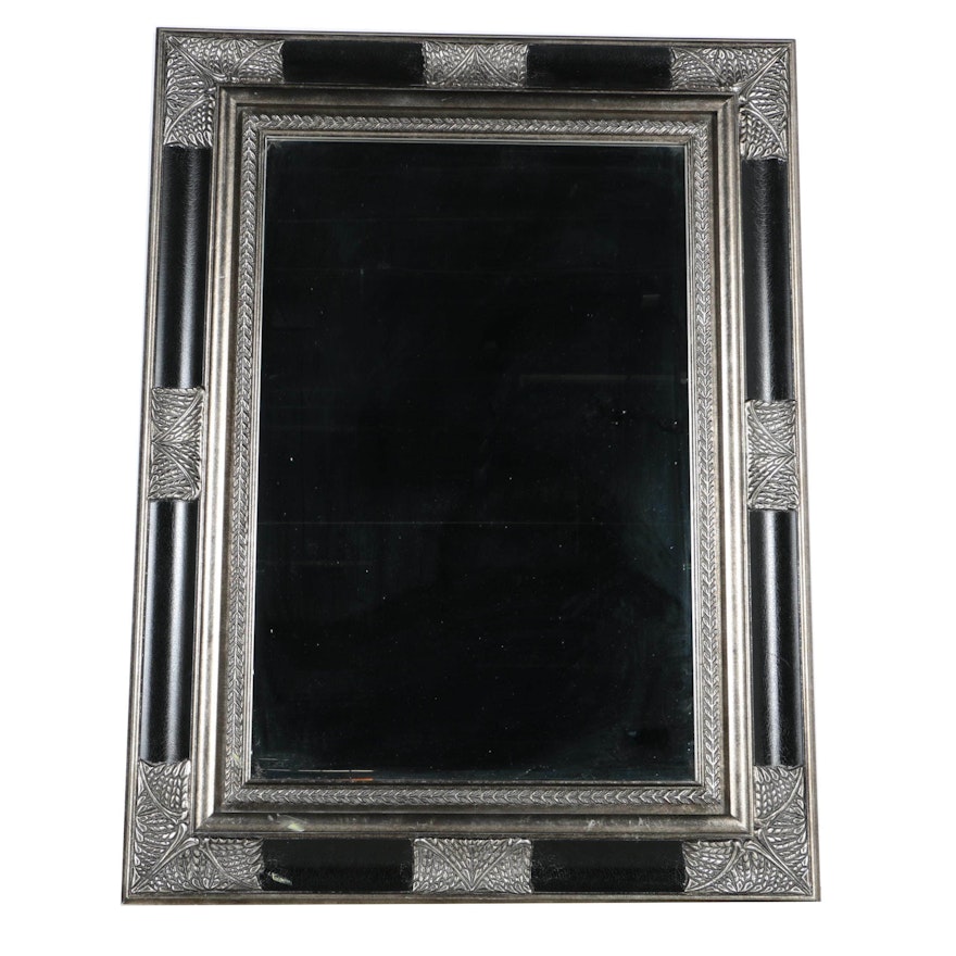 Ornate Metal Framed Wall Mirror