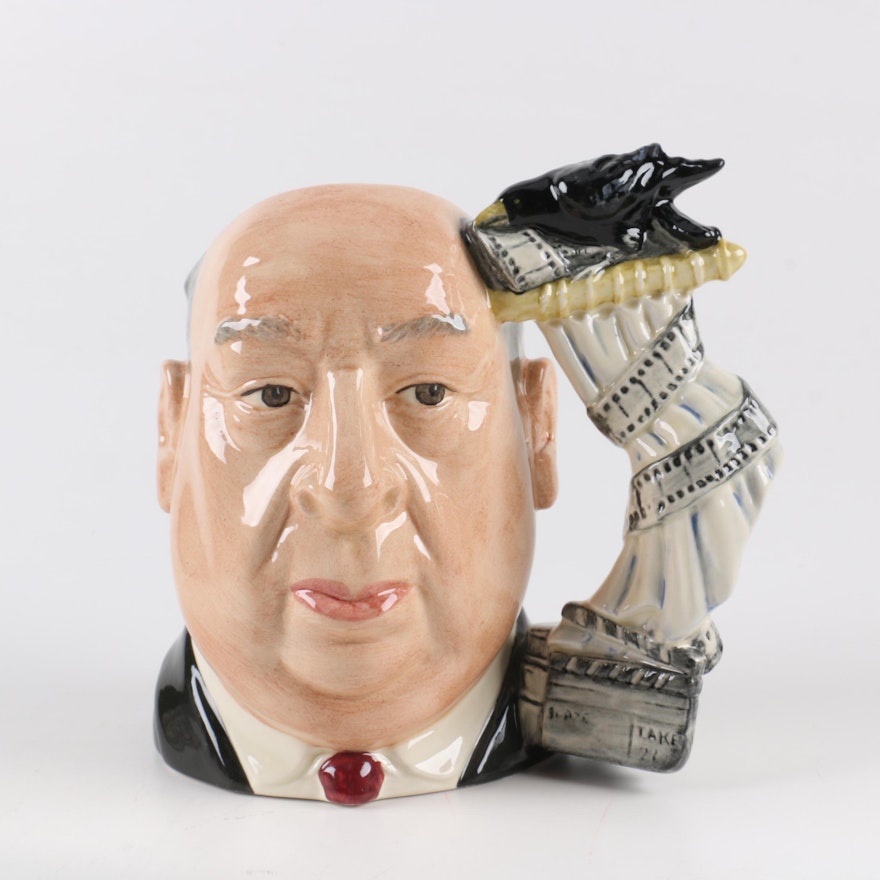 Royal Doulton "Alfred Hitchcock" Toby Character Jug 1995