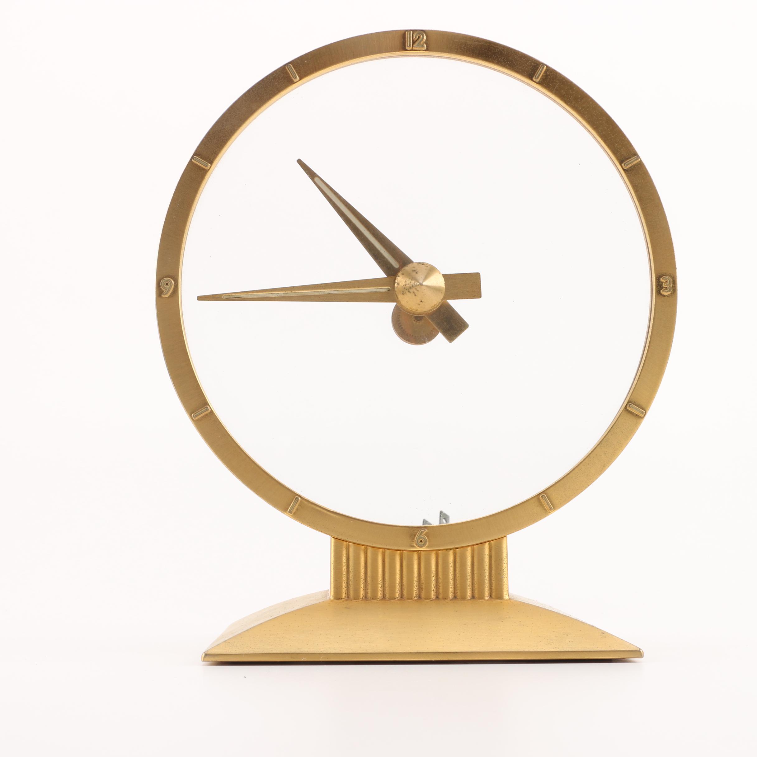Mid Century Jefferson " Golden Hour" Electric Clock