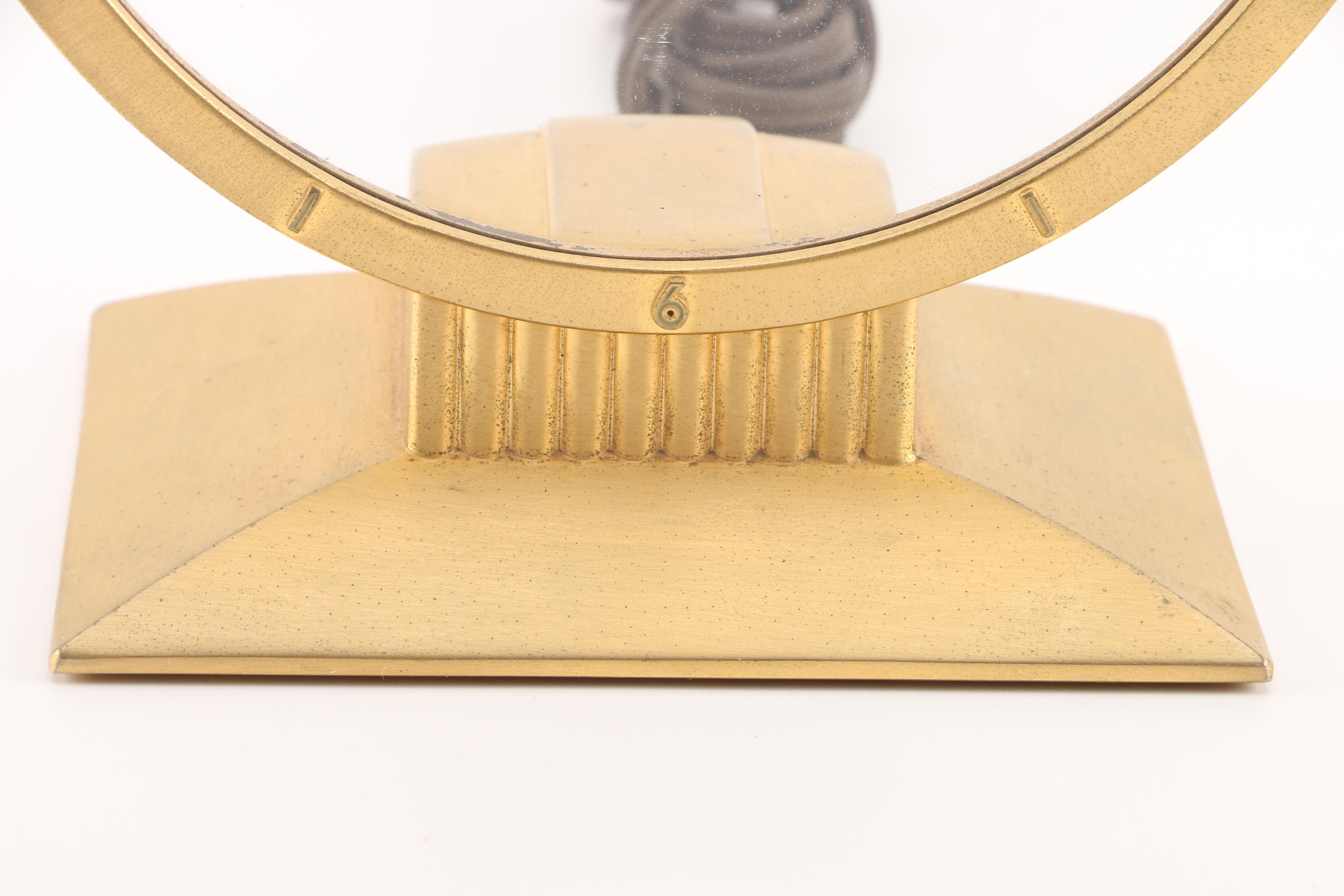 Mid Century Jefferson " Golden Hour" Electric Clock