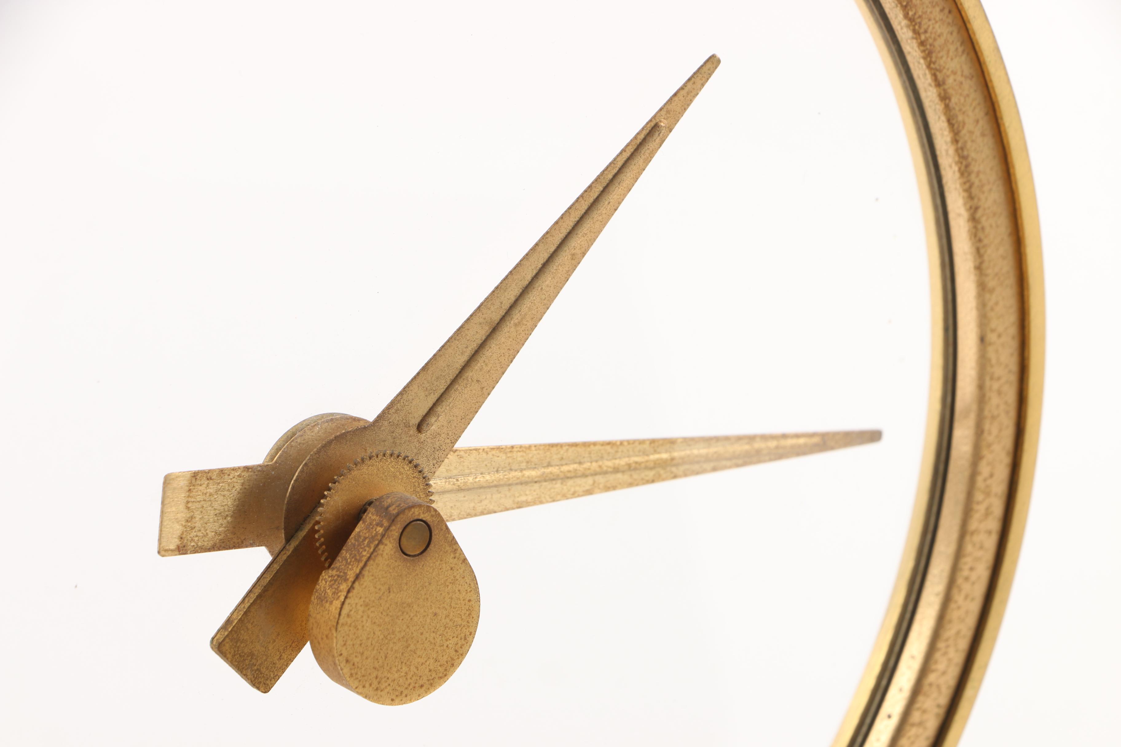 Mid Century Jefferson " Golden Hour" Electric Clock