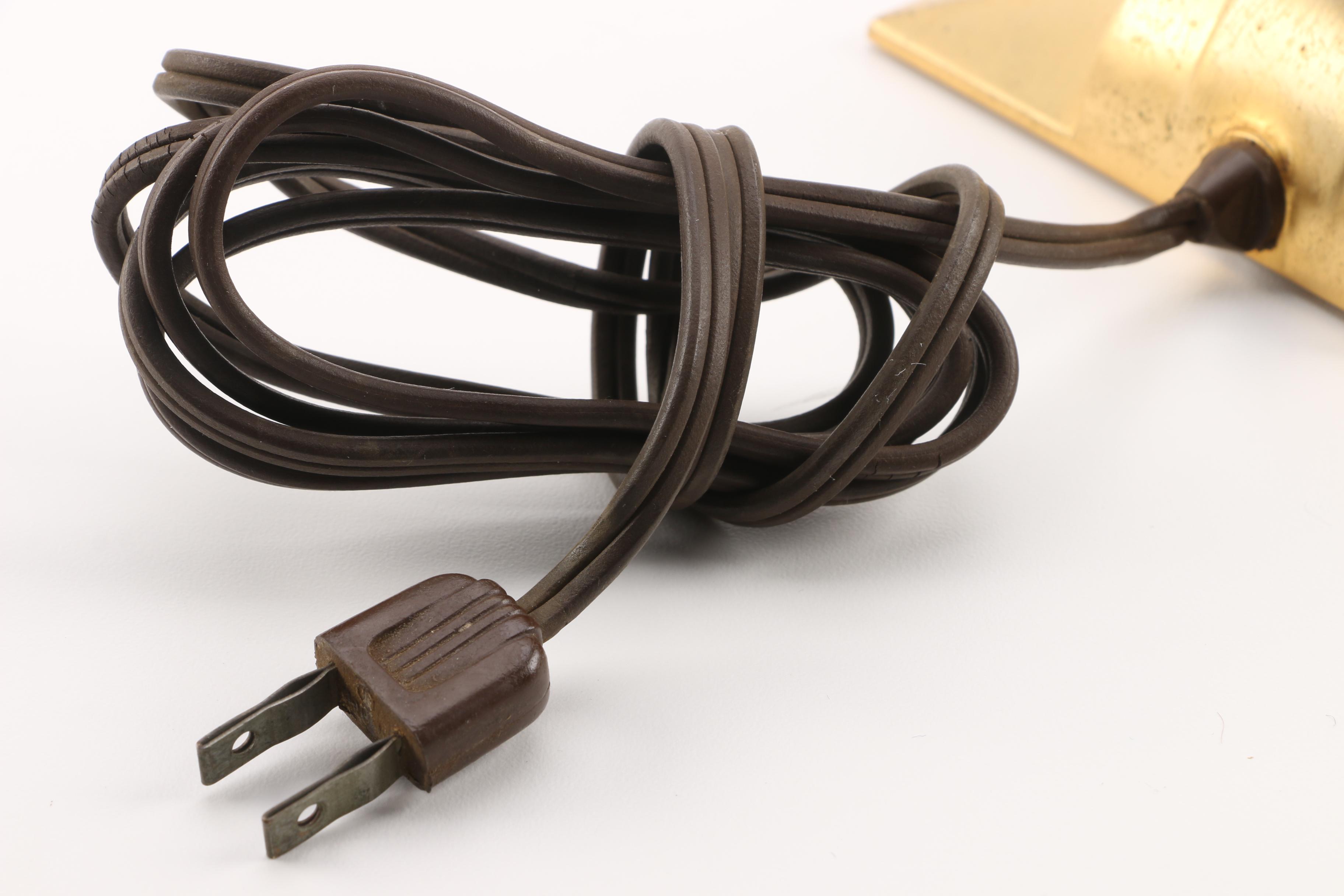 Mid Century Jefferson " Golden Hour" Electric Clock