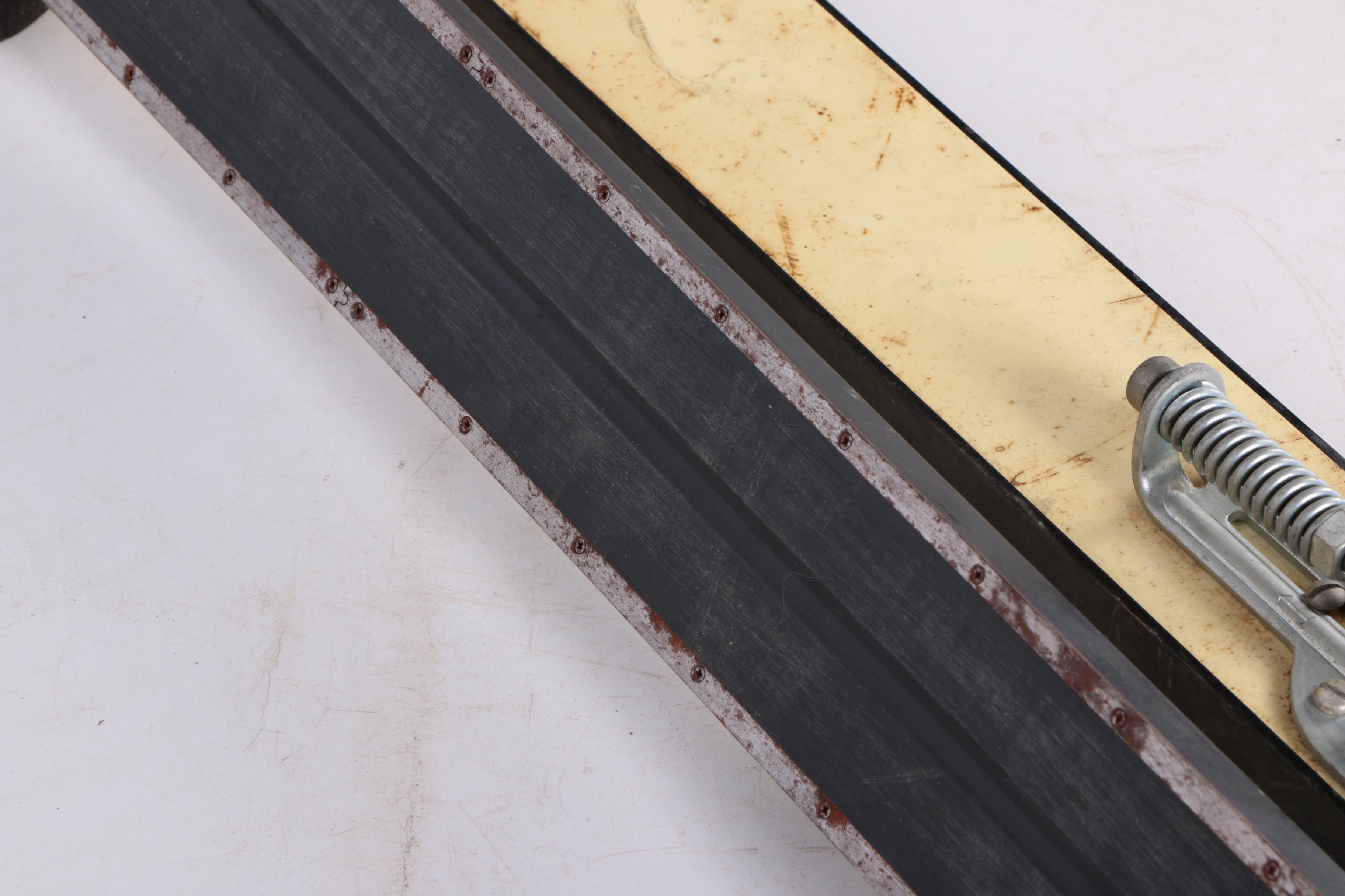 Vintage Hanover Alpine Skis with Poles