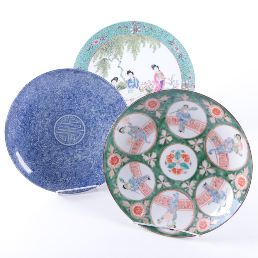 Decorative Chinese Porcelain Plates