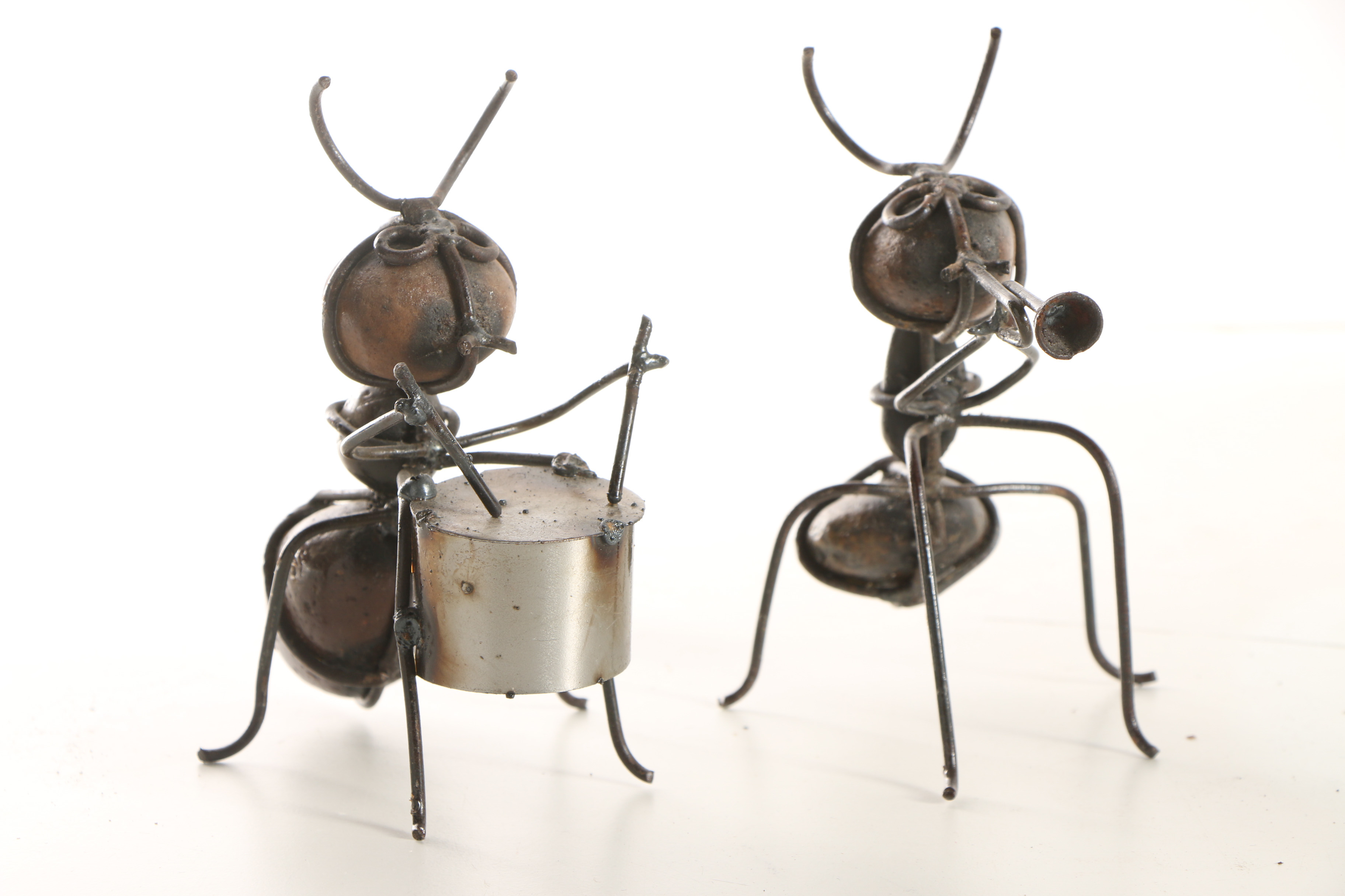 Quartz Ant Sculptures