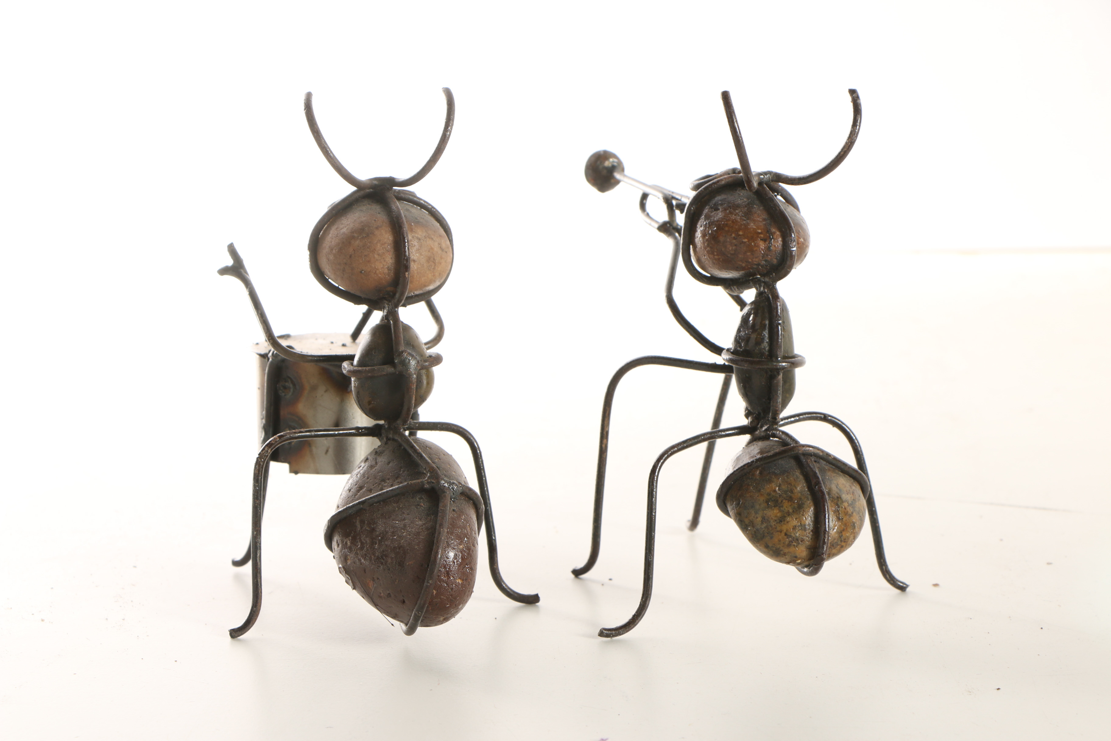 Quartz Ant Sculptures