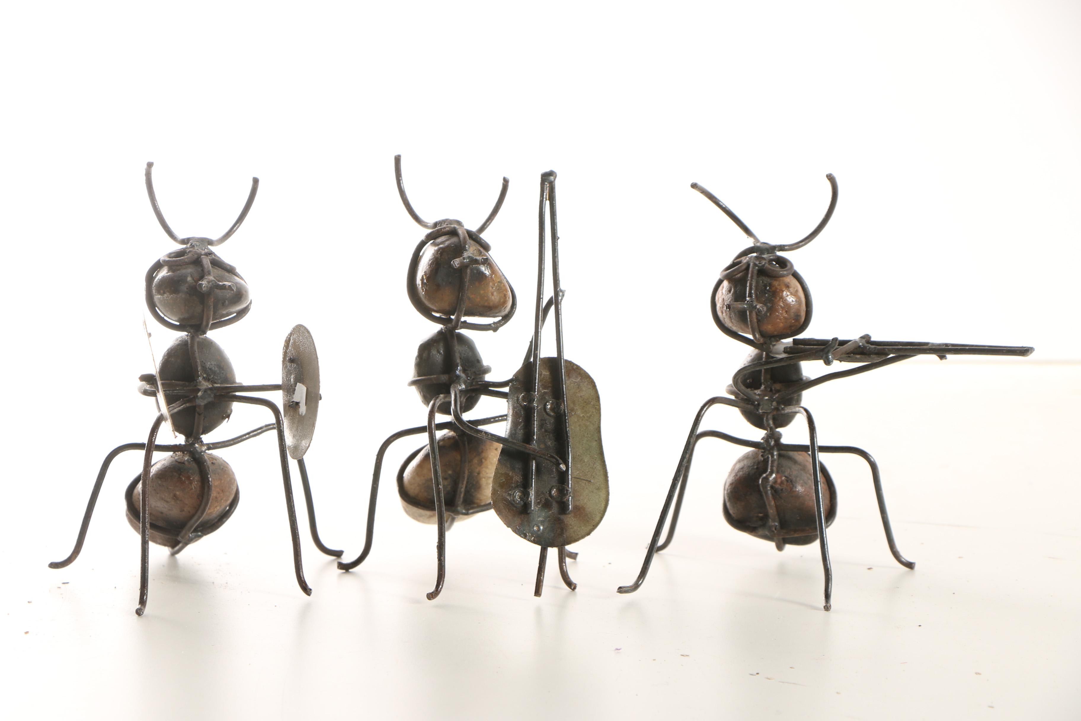 Quartz Ant Sculptures
