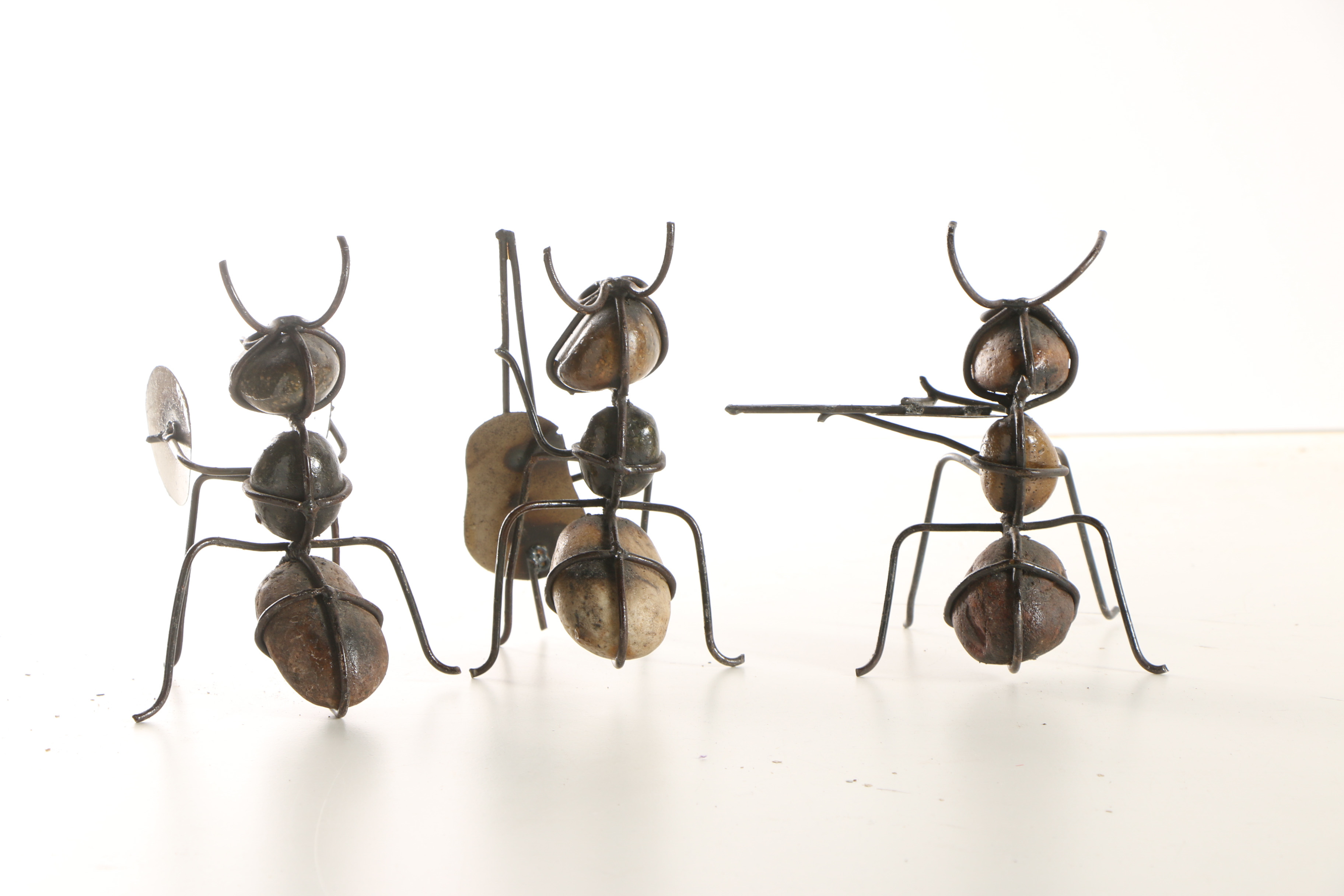 Quartz Ant Sculptures