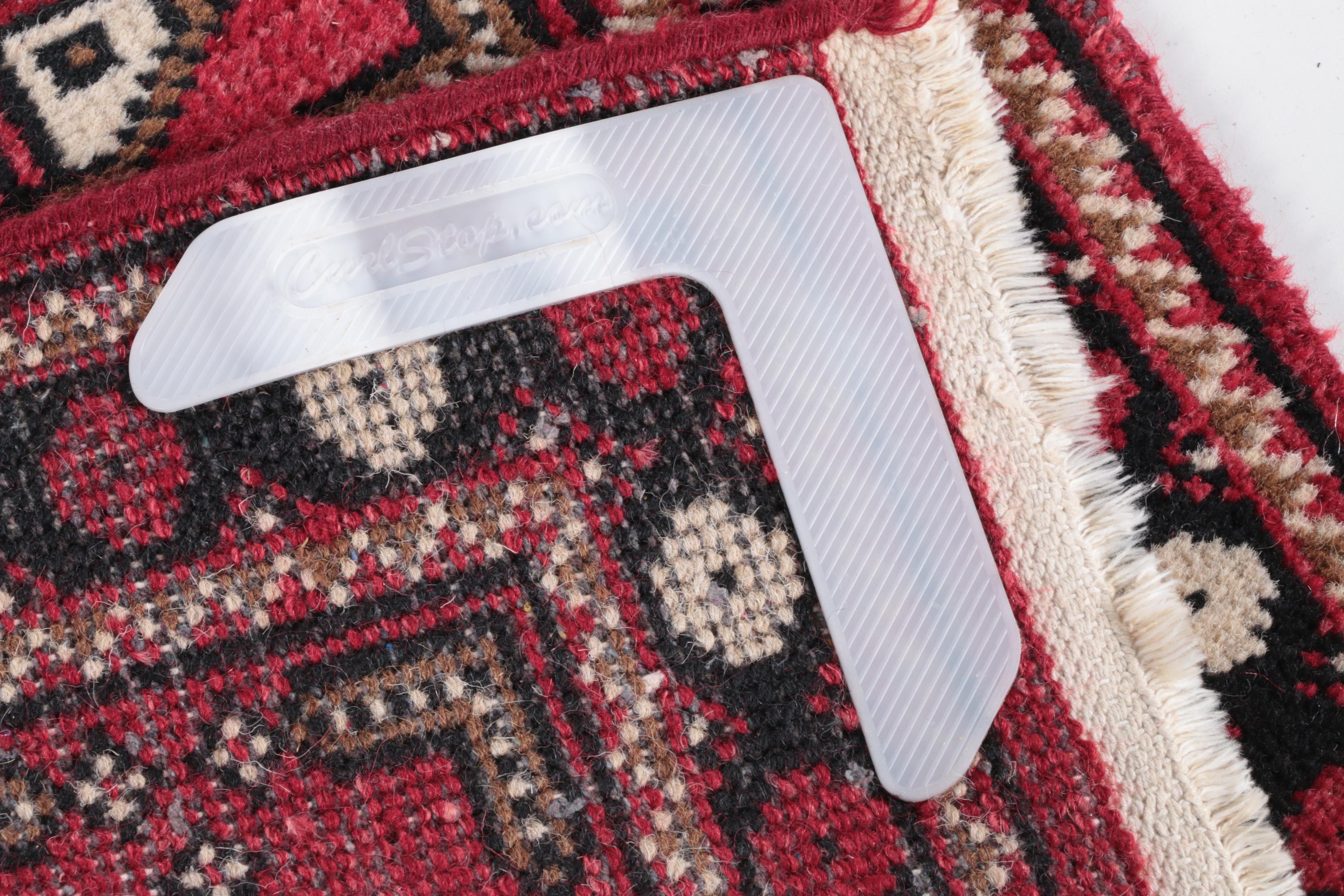 Hand-Knotted Indo-Persian Bokhara-Style Wool Palace or Stair Runner